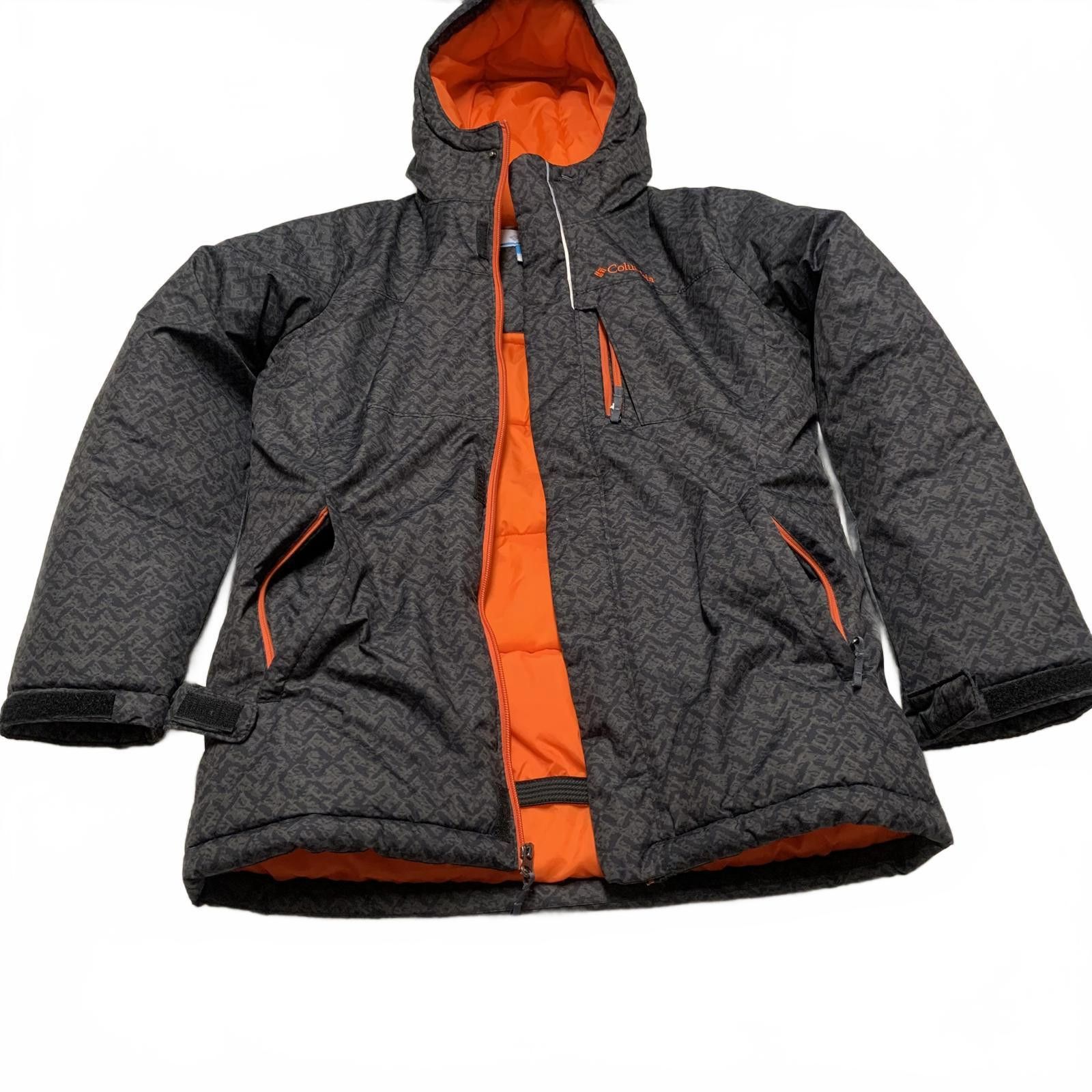 Columbia Columbia Black Orange Hooded Insulated Jacket Large Size US L / EU 52-54 / 3 - 3 Thumbnail