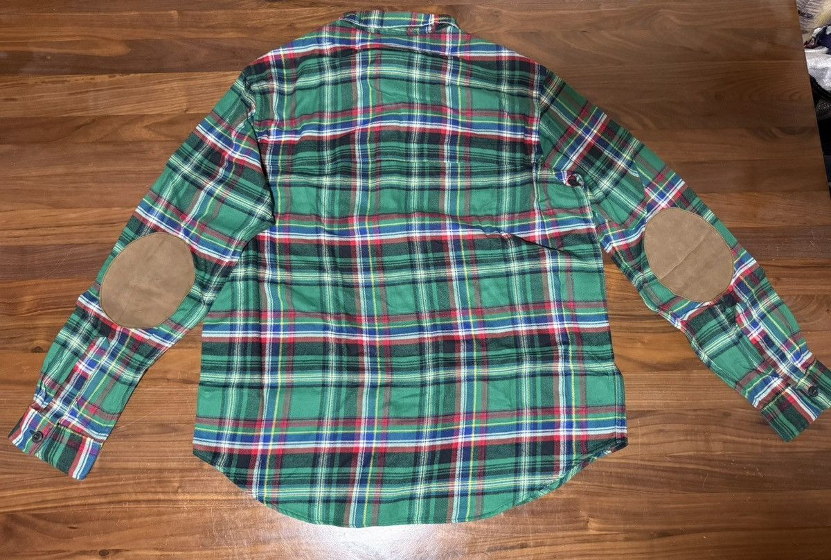 Polo Ralph Lauren Polo Ralph Lauren Classic Fit Suede-Patch Plaid Workshirt Size US XL / EU 56 / 4 - 13 Thumbnail