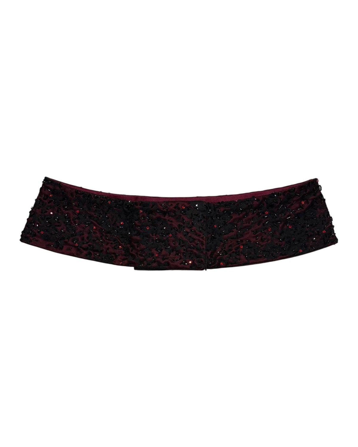 Dolce & Gabbana DOLCE&GABBANA F/W 1999 Beaded & Embroidered Satin Belt Size ONE SIZE - 1 Thumbnail