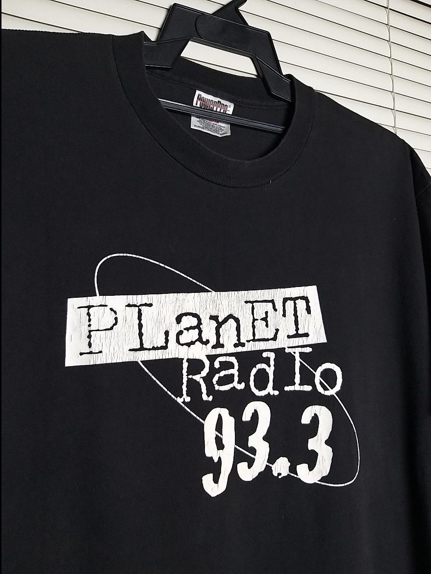 Band Tees RARE💥VINTAGE 90'S PLANET RADIO STATION 93.3 BAND T SHIRT Size US XL / EU 56 / 4 - 4 Thumbnail