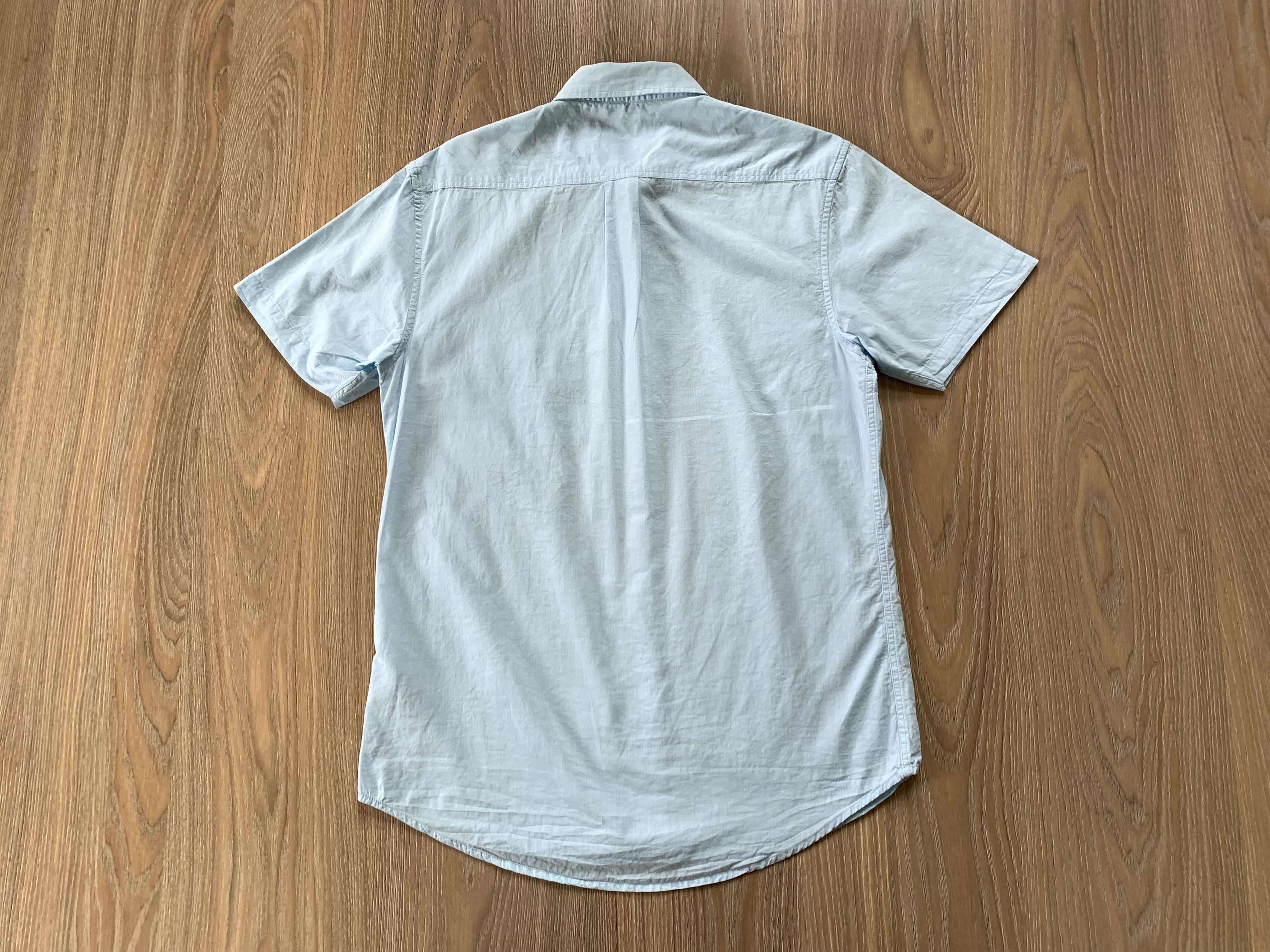 Other Milano Slim Fit Cotton Short Sleeve Basic Shirt Size US M / EU 48-50 / 2 - 3 Thumbnail