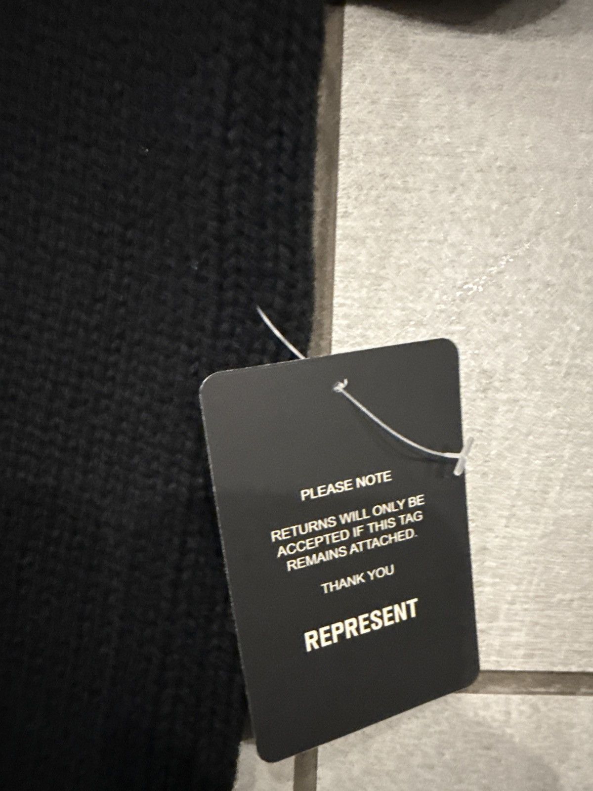 Represent Clo. Represent knit black jumper size L Size US L / EU 52-54 / 3 - 6 Thumbnail