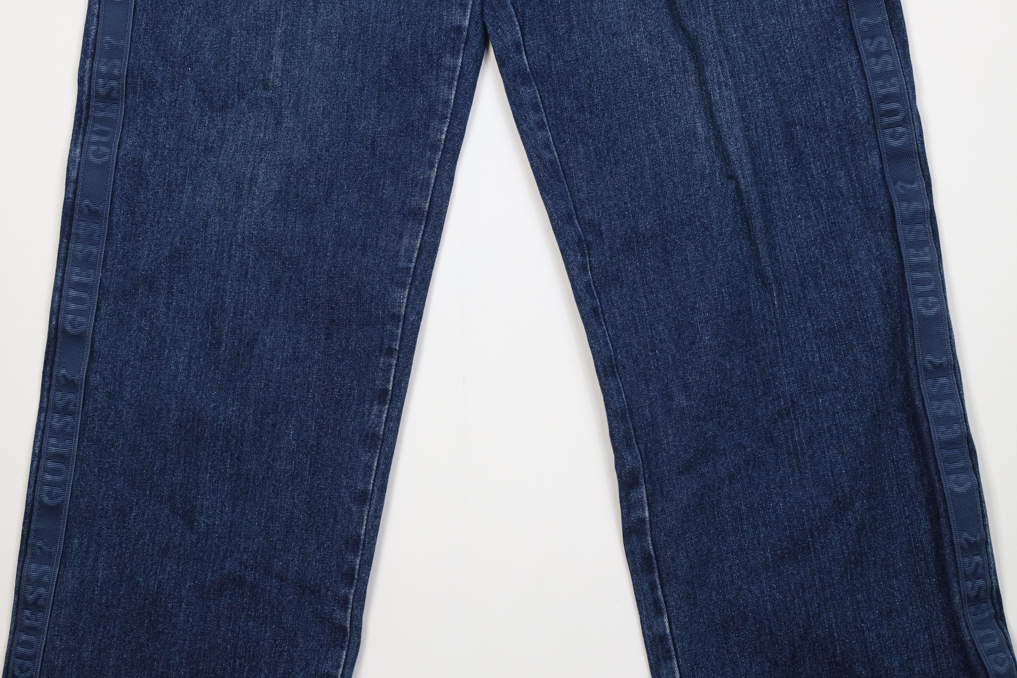 Guess Vintage 90s Guess Spell Taped Logo Wide Leg Denim Jeans USA Size US 34 / EU 50 - 3 Thumbnail