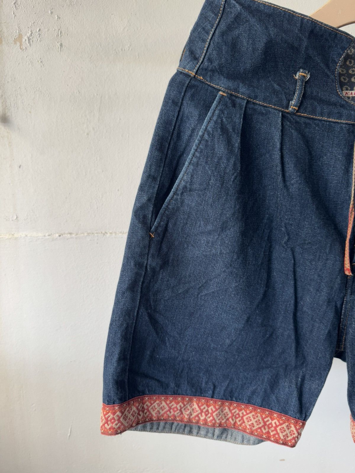 Japanese Brand × Kapital Kapital Bandana short pants Size US 29 - 2 Thumbnail