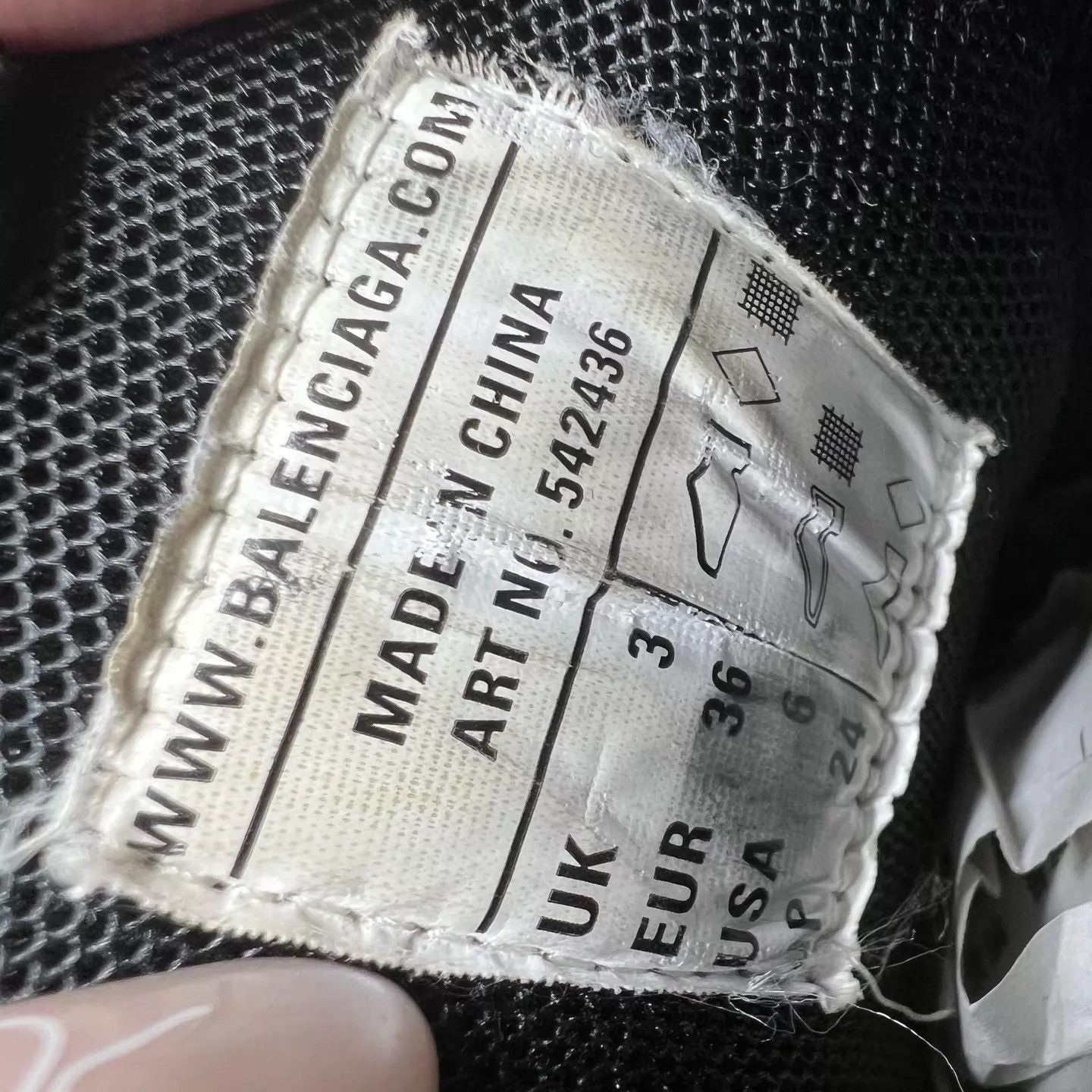 Balenciaga Balenciaga Track Black 36 New Original Box Size US 5.5 / IT 35.5 - 8 Thumbnail