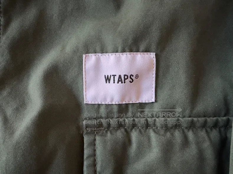Wtaps Wtaps Military green shirt Size US L / EU 52-54 / 3 - 4 Thumbnail