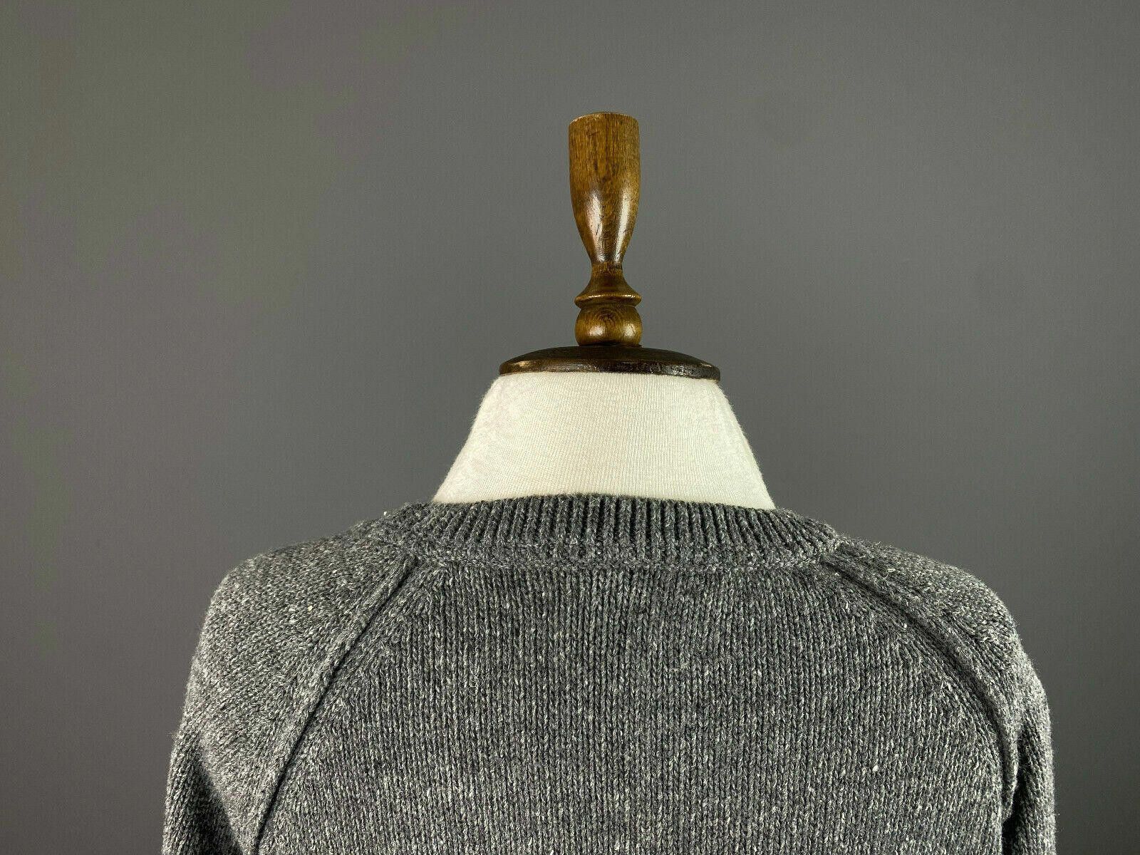 Nudie Jeans Ladies Nudie Jeans Grey Wool Blend Knited Sweater Size S Size US S / EU 44-46 / 1 - 7 Thumbnail