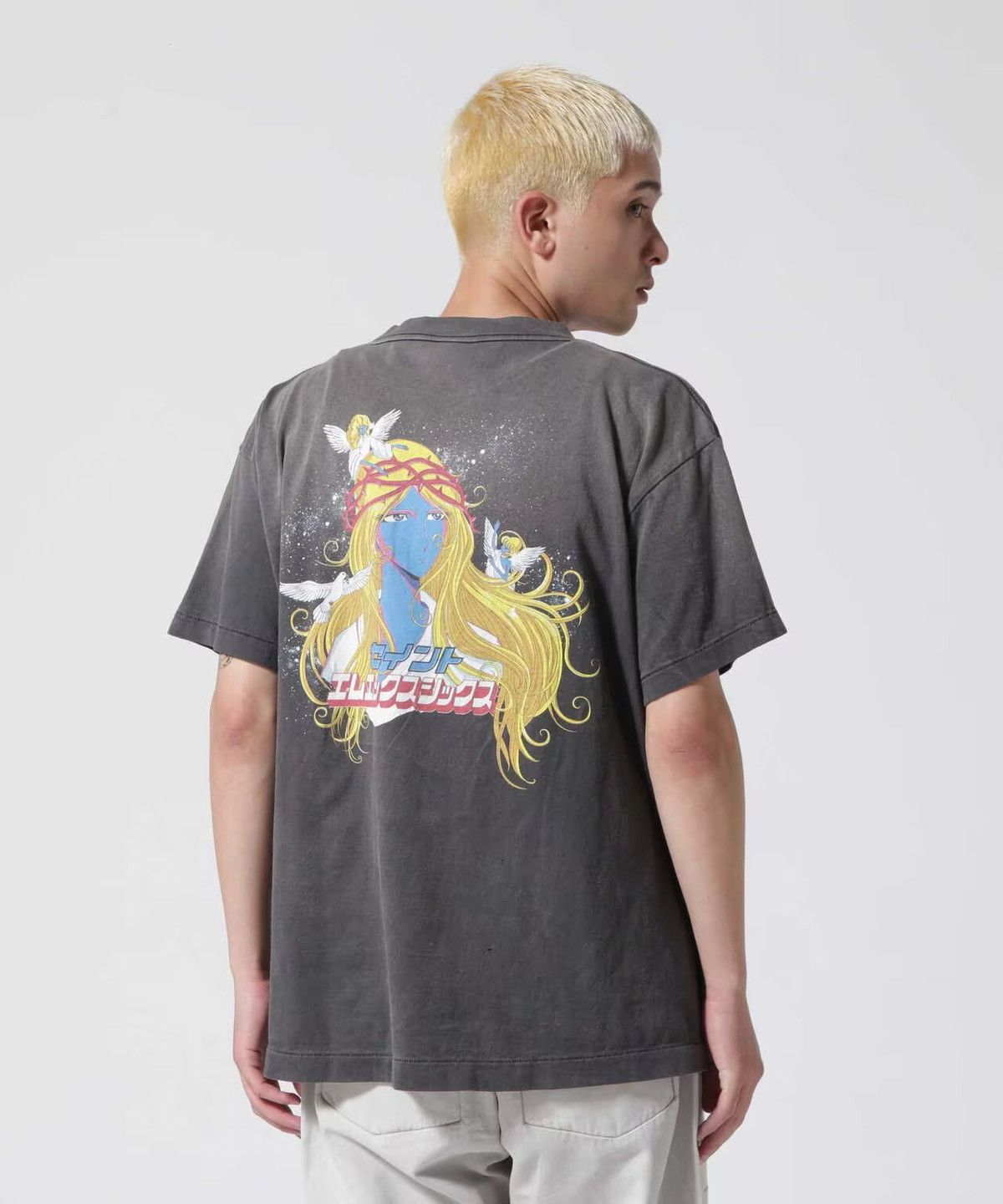 Saint Michael SAINT MICHAEL “SS23 BLUE FACE T-SHIRT” Size US XL / EU 56 / 4 - 10 Thumbnail