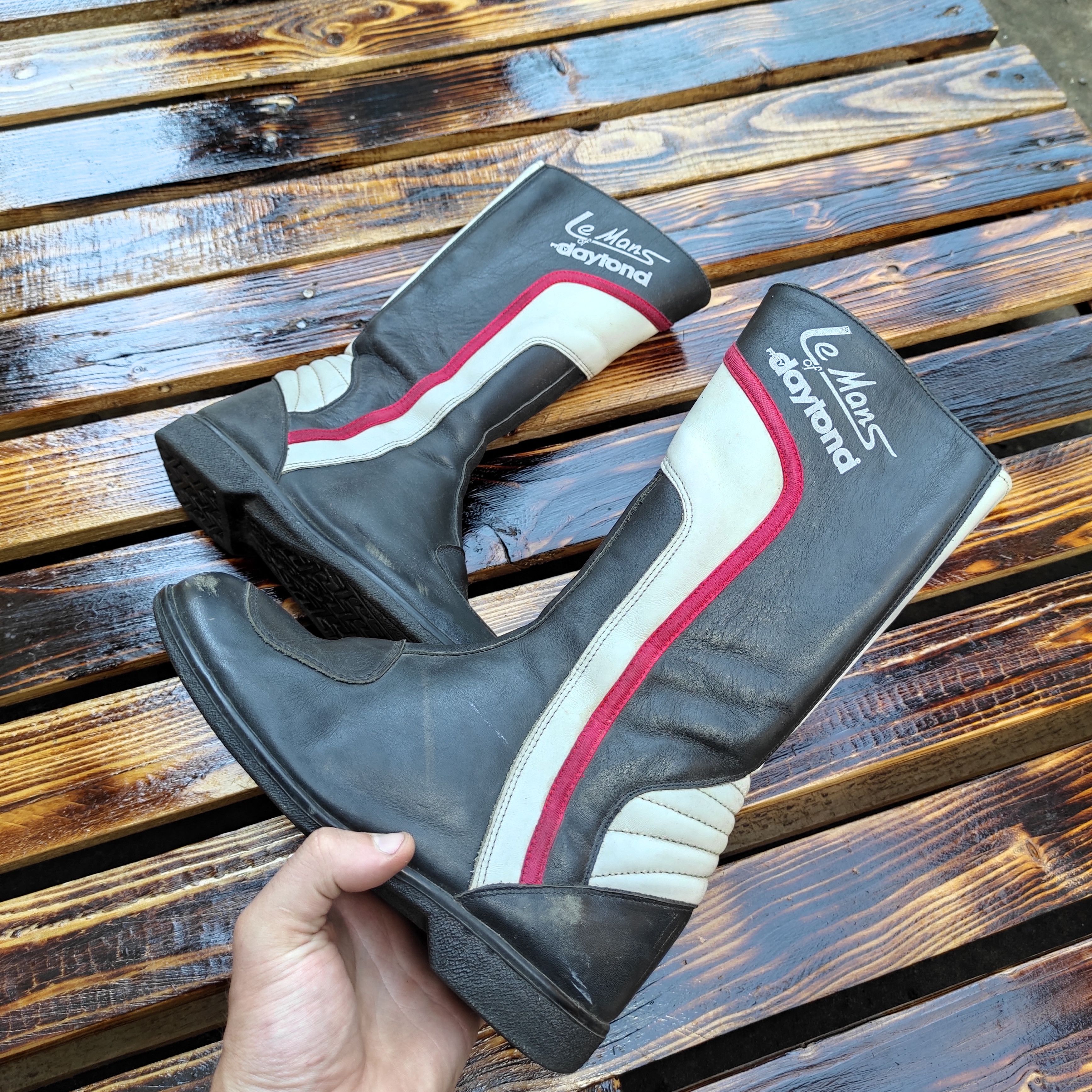 Daytona × Vintage FREY DAYTONA Le Mans Leather Motorcycle Boots Size EU 38 Size US 5.5 / EU 38 - 5 Thumbnail