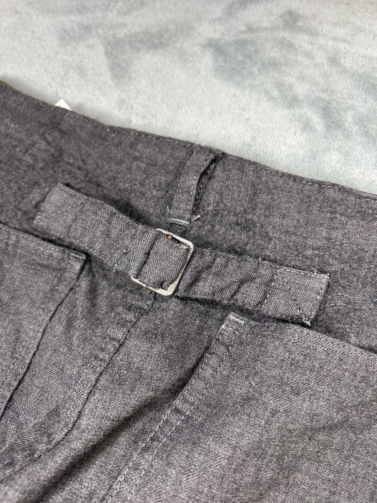 Junya Watanabe Comme des Garcons x Junya Watanabe Wool Buckle Pants S0208 Size US 31 - 13 Thumbnail