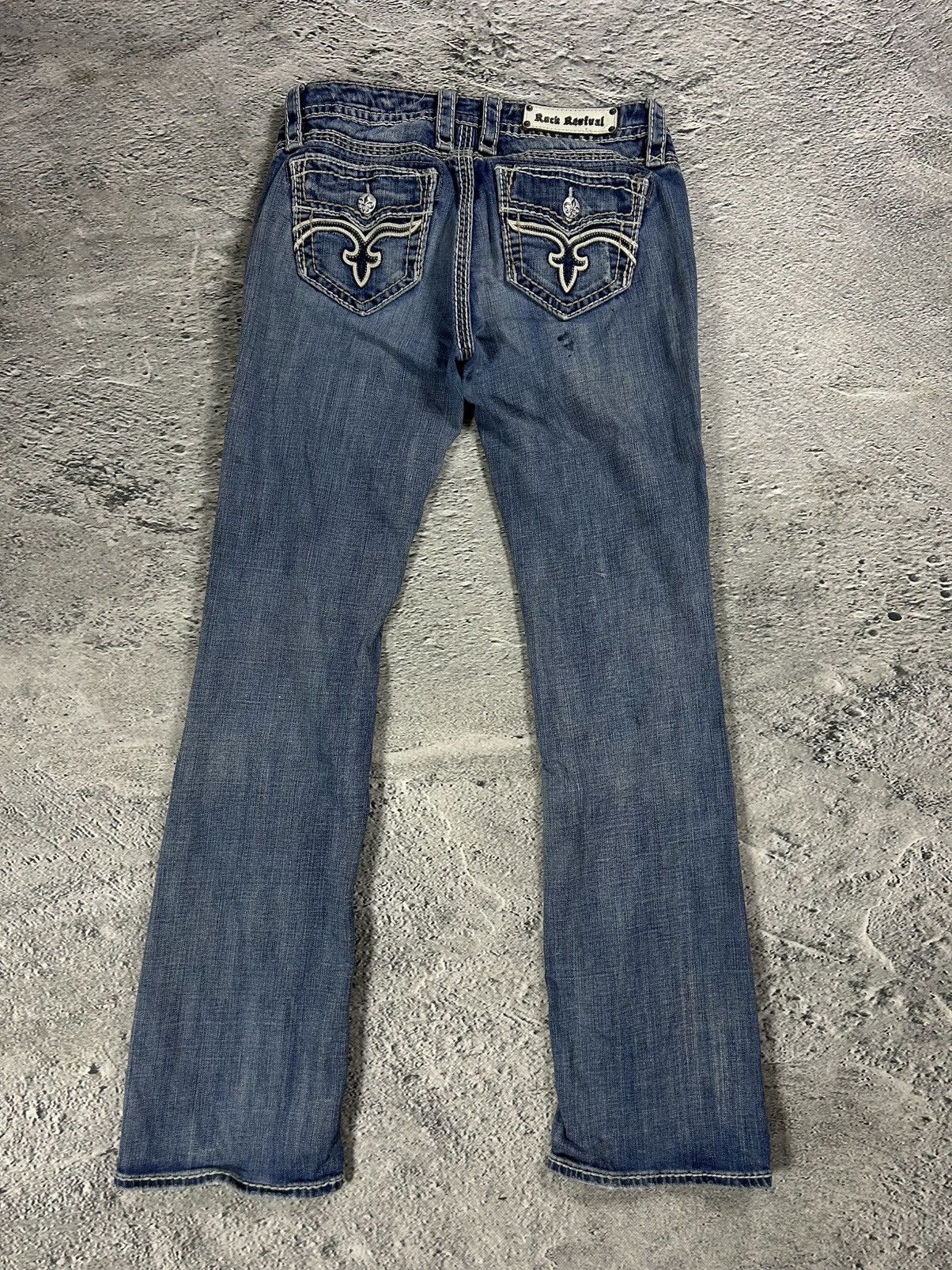 Rock Revival Rock Revival vintage blue jeans Y2K bootcut Size US 30 / EU 46 - 1 Thumbnail