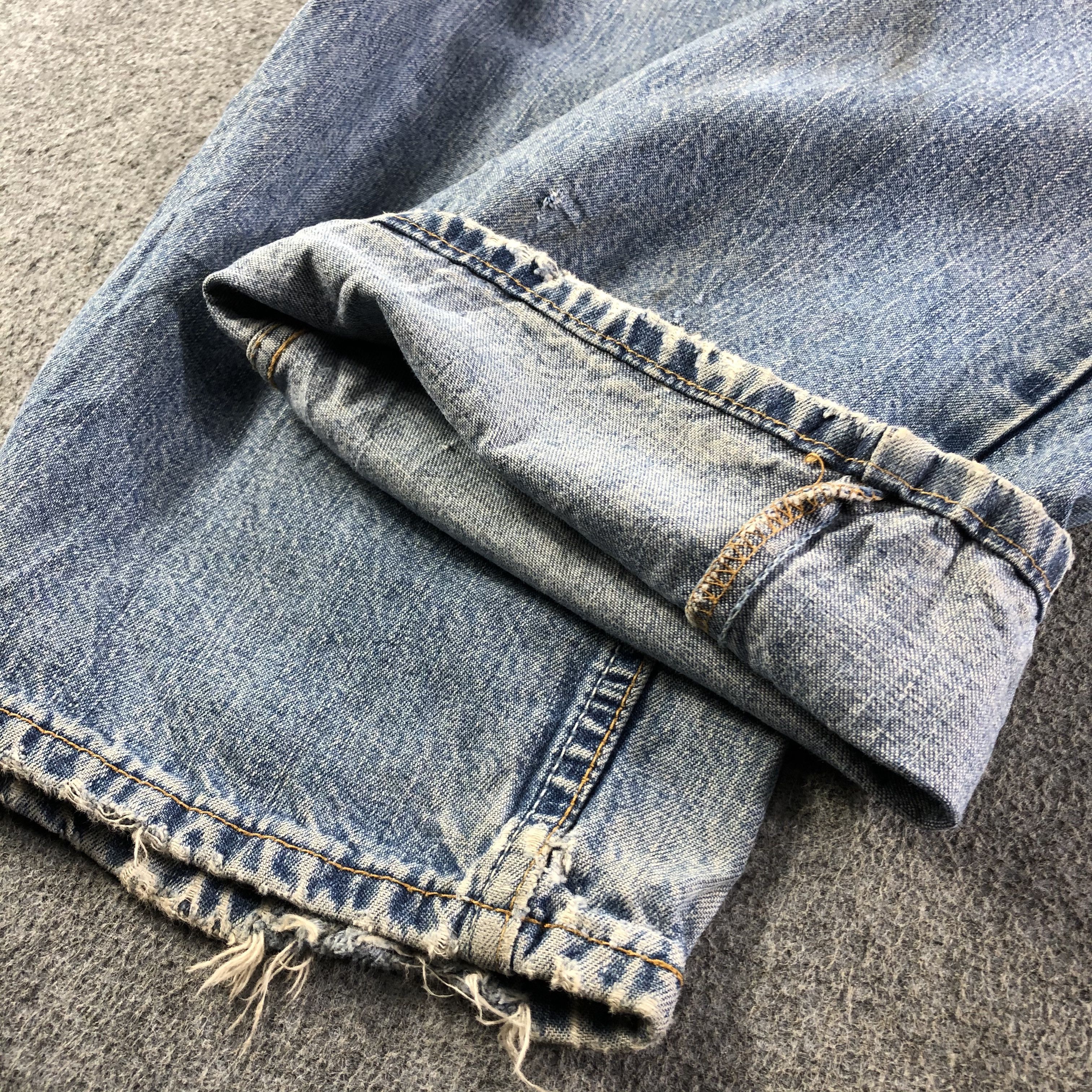Levi's Vintage Blue Wash Levis 569 Jeans-J4192 Size US 34 / EU 50 - 7 Thumbnail