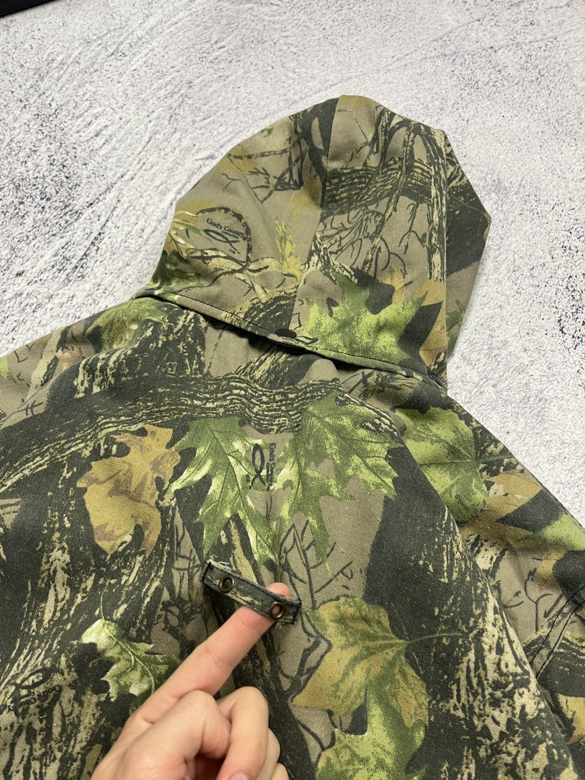 Realtree × Vintage Crazy Vintage Y2K Realtree Camo Hooded Jacket Carhartt Style Size US M / EU 48-50 / 2 - 17 Thumbnail