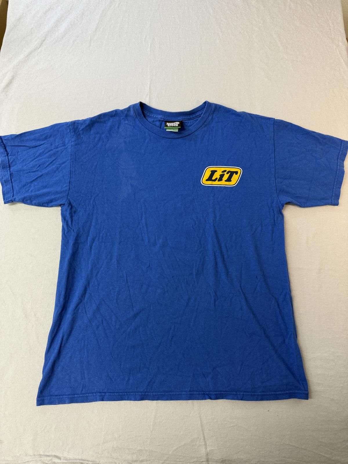 LRG LRG X Hustle Trees Lighter BIC Lighter Tee - M Size US M / EU 48-50 / 2 - 2 Thumbnail