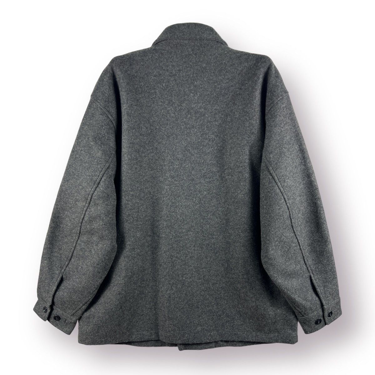 Christophe Lemaire × Japanese Brand × Uniqlo 🔥 UNIQLO U CHRISTOPHE LEMAIRE WOOL WORKSHIRT - XL Size US L / EU 52-54 / 3 - 8 Thumbnail