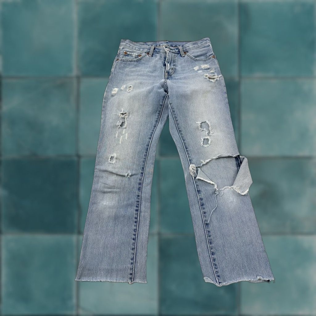 Levi's Levi’s Women’s 25 High Rise Ankle Distressed Jeans User: Levi’s Women’s 25 High Rise Ankle Distressed Jeans Size 42" / US 20 - 1 Thumbnail