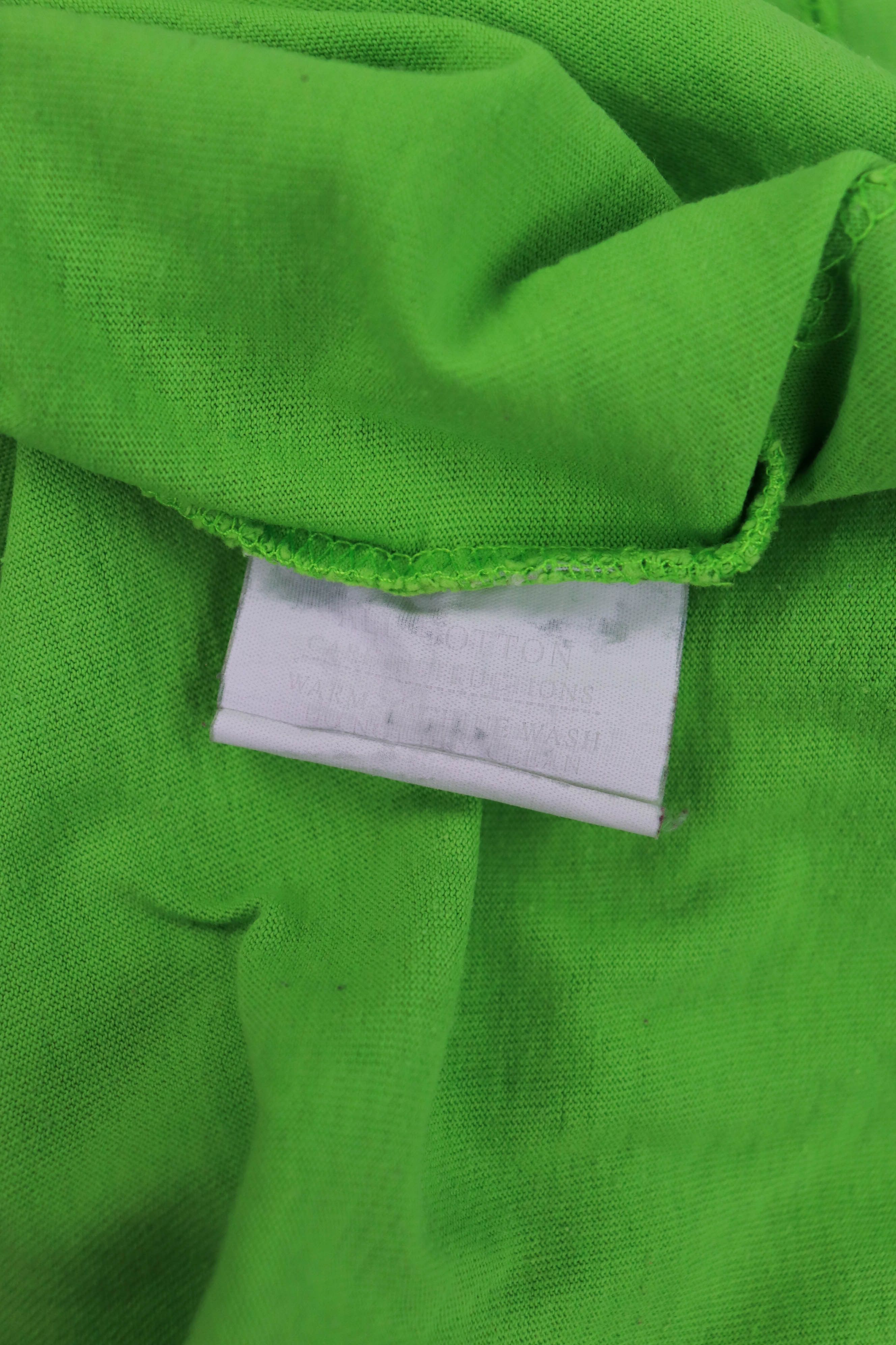 Billabong Billabong 00s Vintage Made in Fiji Neon Green Cotton T-shirt Size US M / EU 48-50 / 2 - 12 Thumbnail