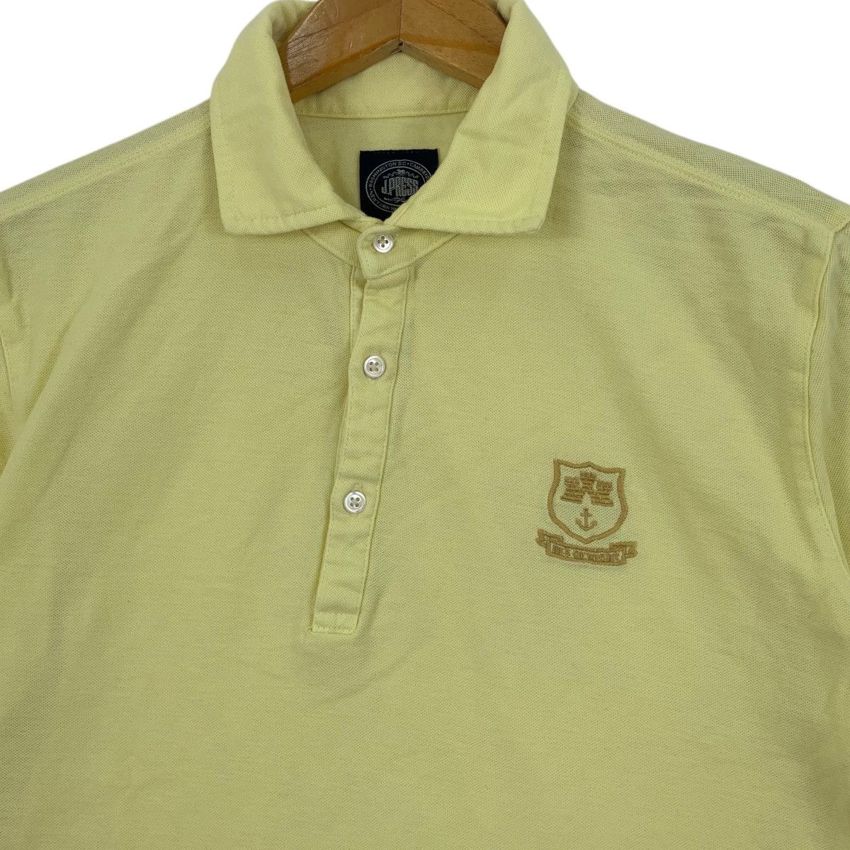 J. Press Vintage J. PRESS CAMBRIDGE Embroidered Logo Polo Tee Size M / US 6-8 / IT 42-44 - 4 Thumbnail