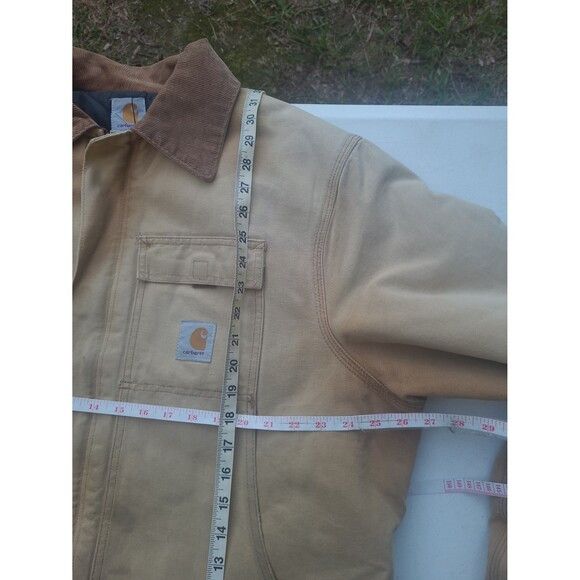 Carhartt Vtg Carhartt Artic Quilt lined Canvas Jacket Corduroy Collar Size US XXL / EU 58 / 5 - 12 Thumbnail