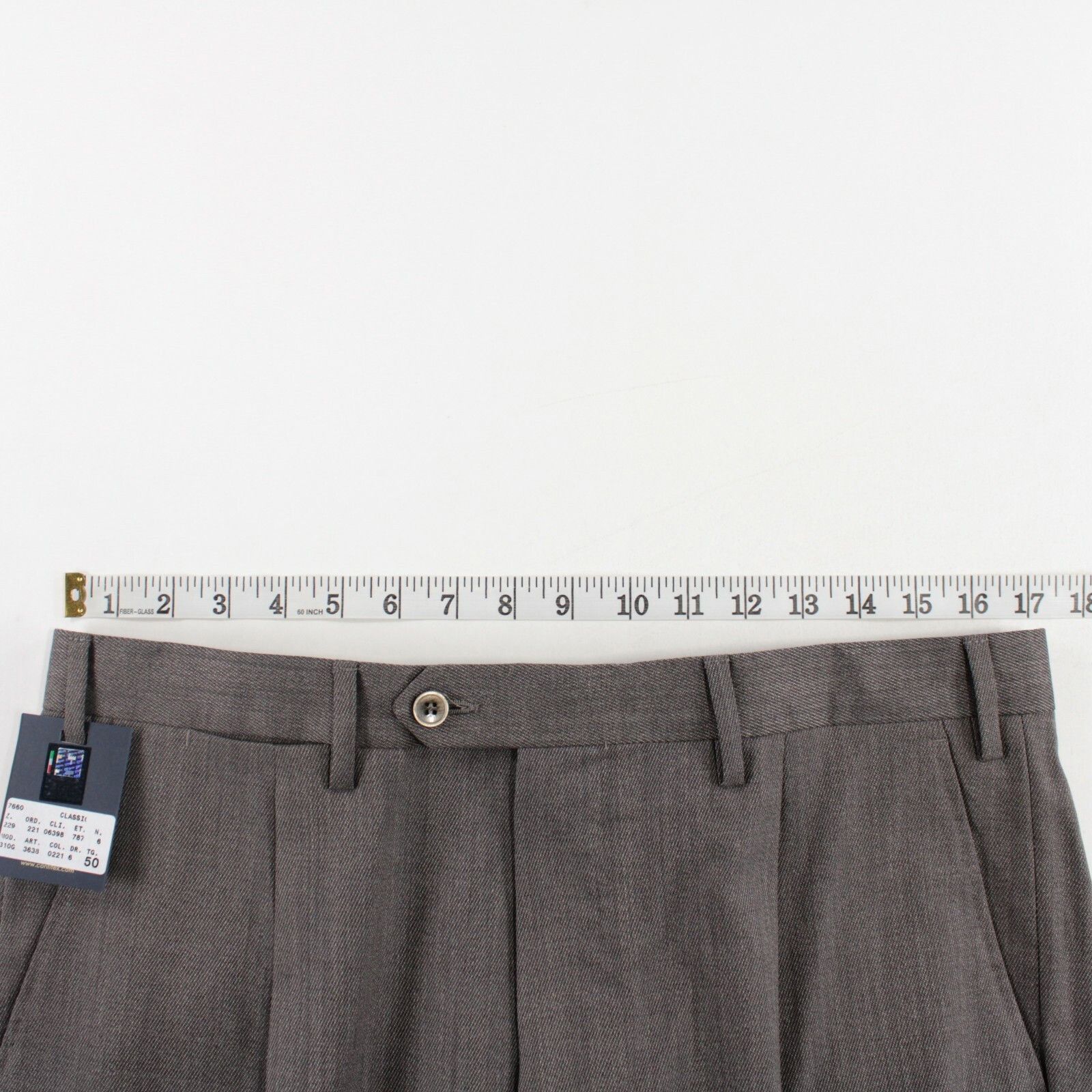 Other Germano New with tags Dress Pants Size 34 US In Brown Size US 34 / EU 50 - 4 Thumbnail