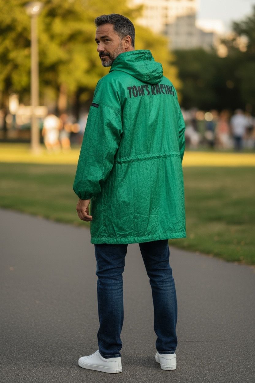 Formula 1 🇯🇵RARE🔥90’s TOM’S RACING Pocketable PouchBag Hoodie Parka Size US L / EU 52-54 / 3 - 1 Thumbnail