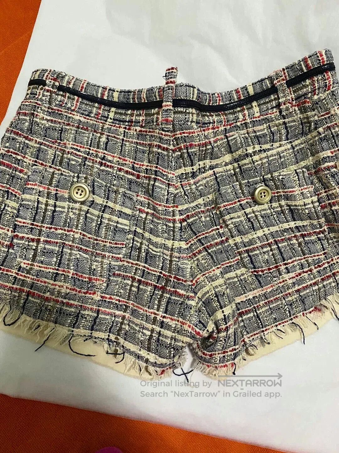 Japanese Brand Dsquared2 Runway Women's Shorts. Size 28" / US 6 / IT 42 - 3 Thumbnail