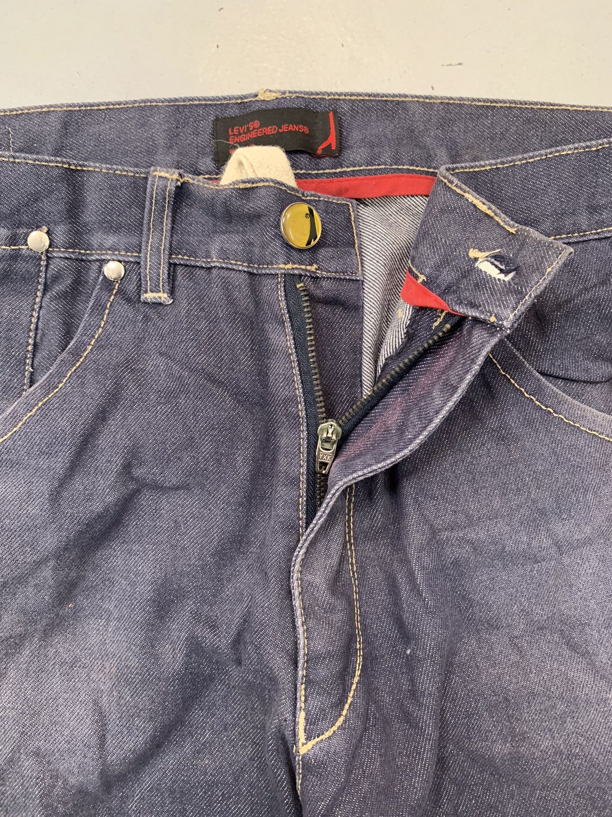 Levi's Vintage Levi’s engineer jeans denim Size US 34 / EU 50 - 5 Thumbnail