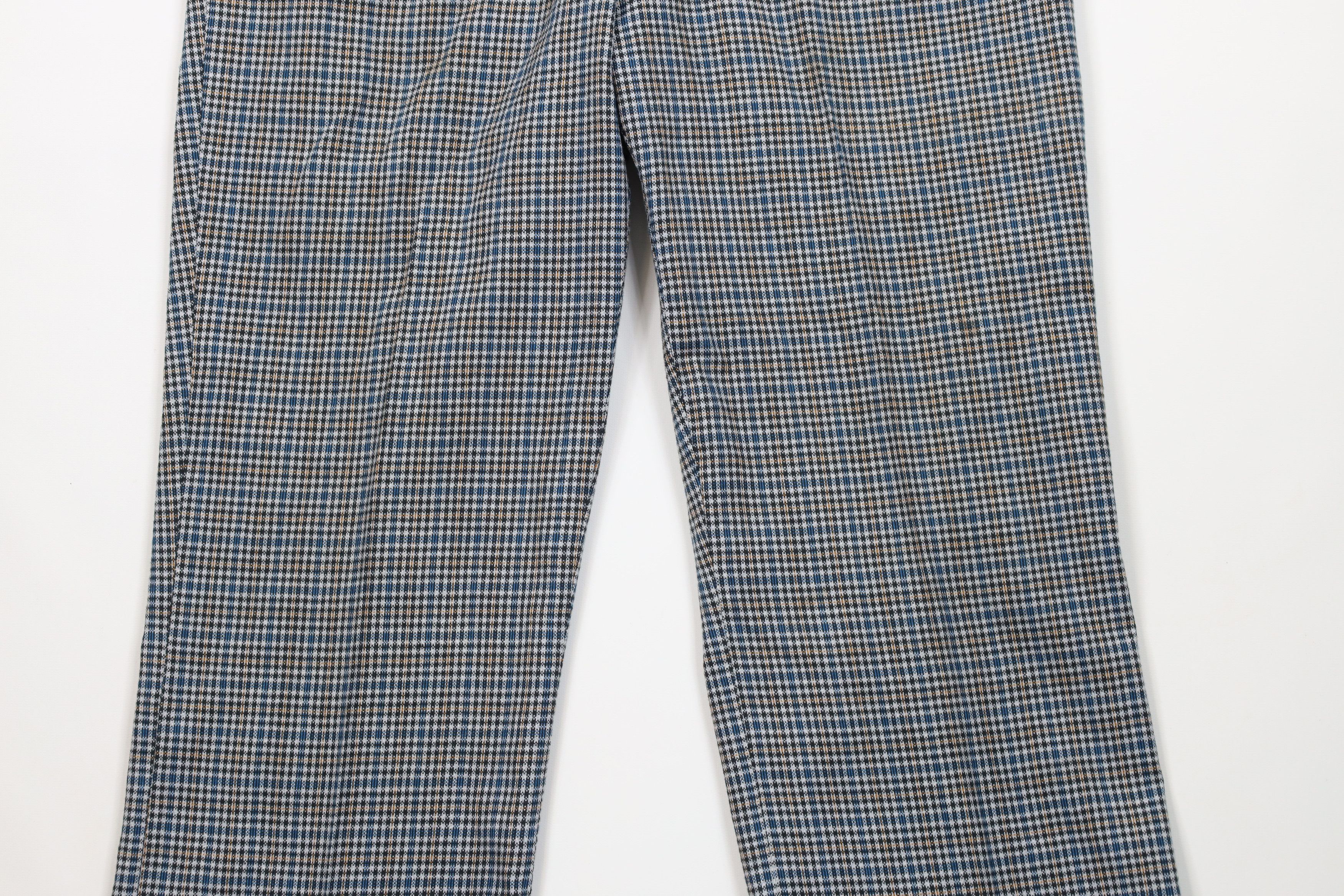 Vintage Vintage 60s 70s Streetwear Bell Bottoms Pants Plaid USA Size US 34 / EU 50 - 3 Thumbnail