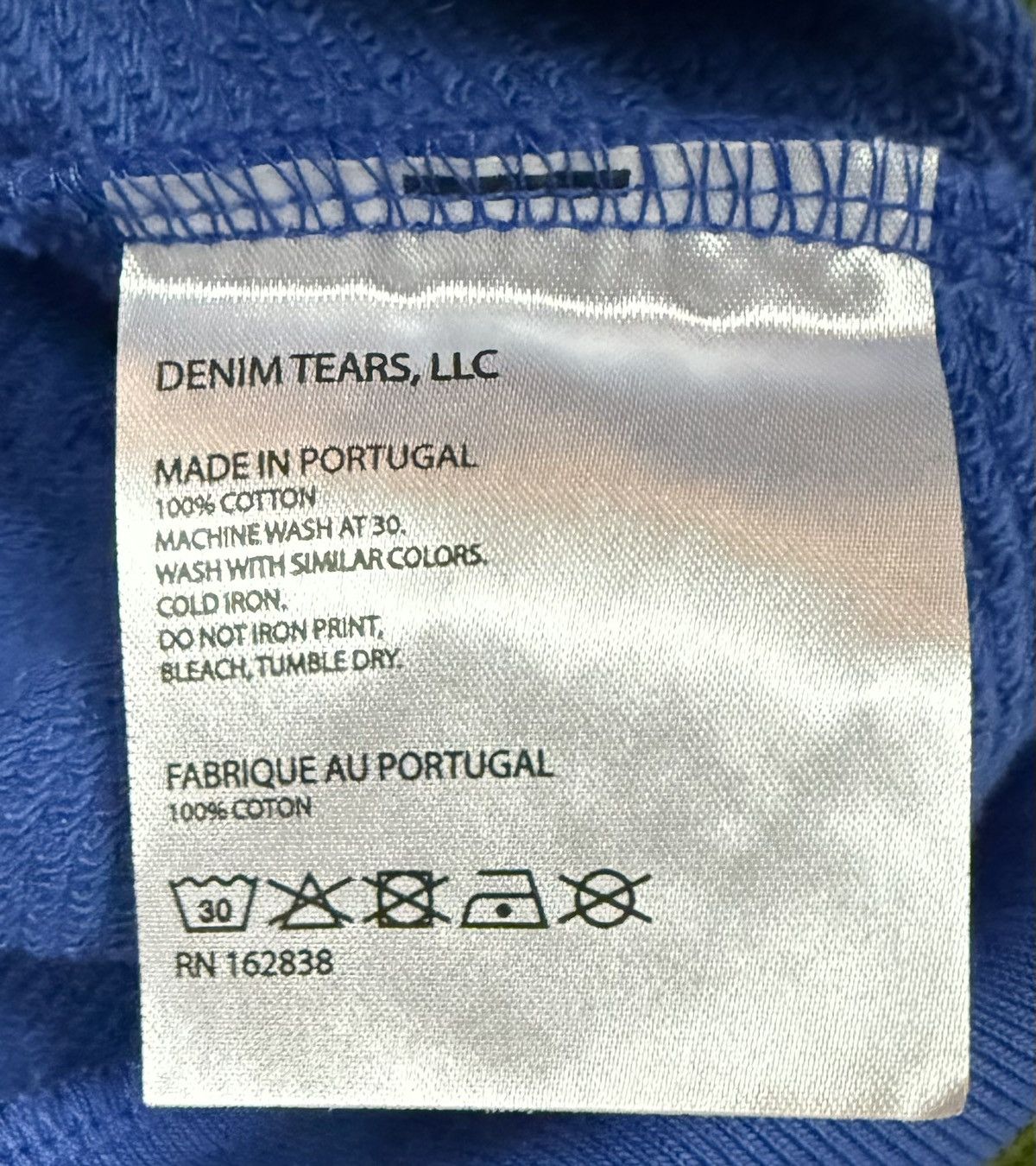 DENIM TEARS Denim Tears Hoodie Royal Blue XXL Size US XXL / EU 58 / 5 - 5 Thumbnail
