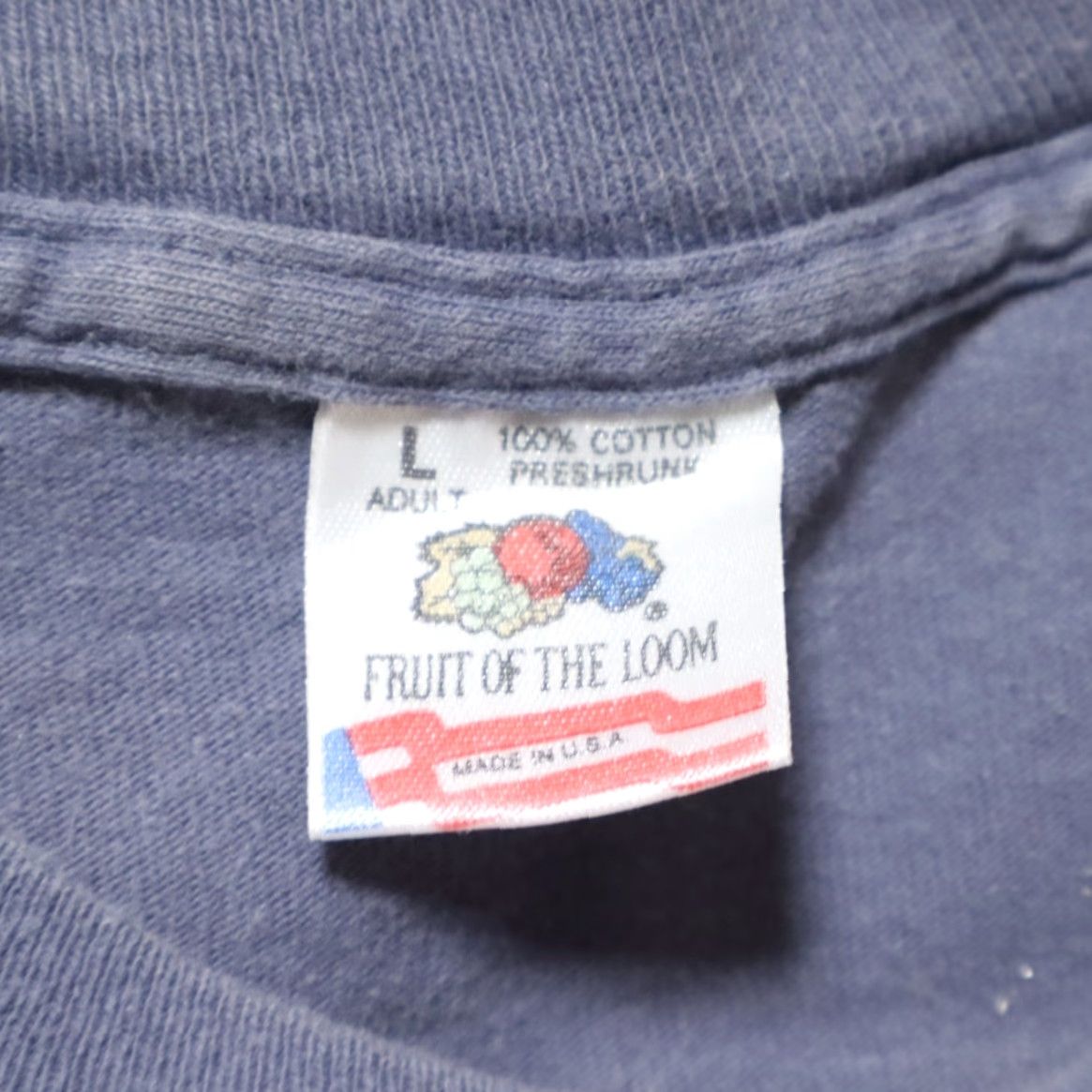 Fruit Of The Loom VINTAGE UCA Extreme Shirt Indigo Men L VTG Fruit of the Loom UCA Extreme Solid T-Shirt Indigo Men L Size US L / EU 52-54 / 3 - 5 Thumbnail