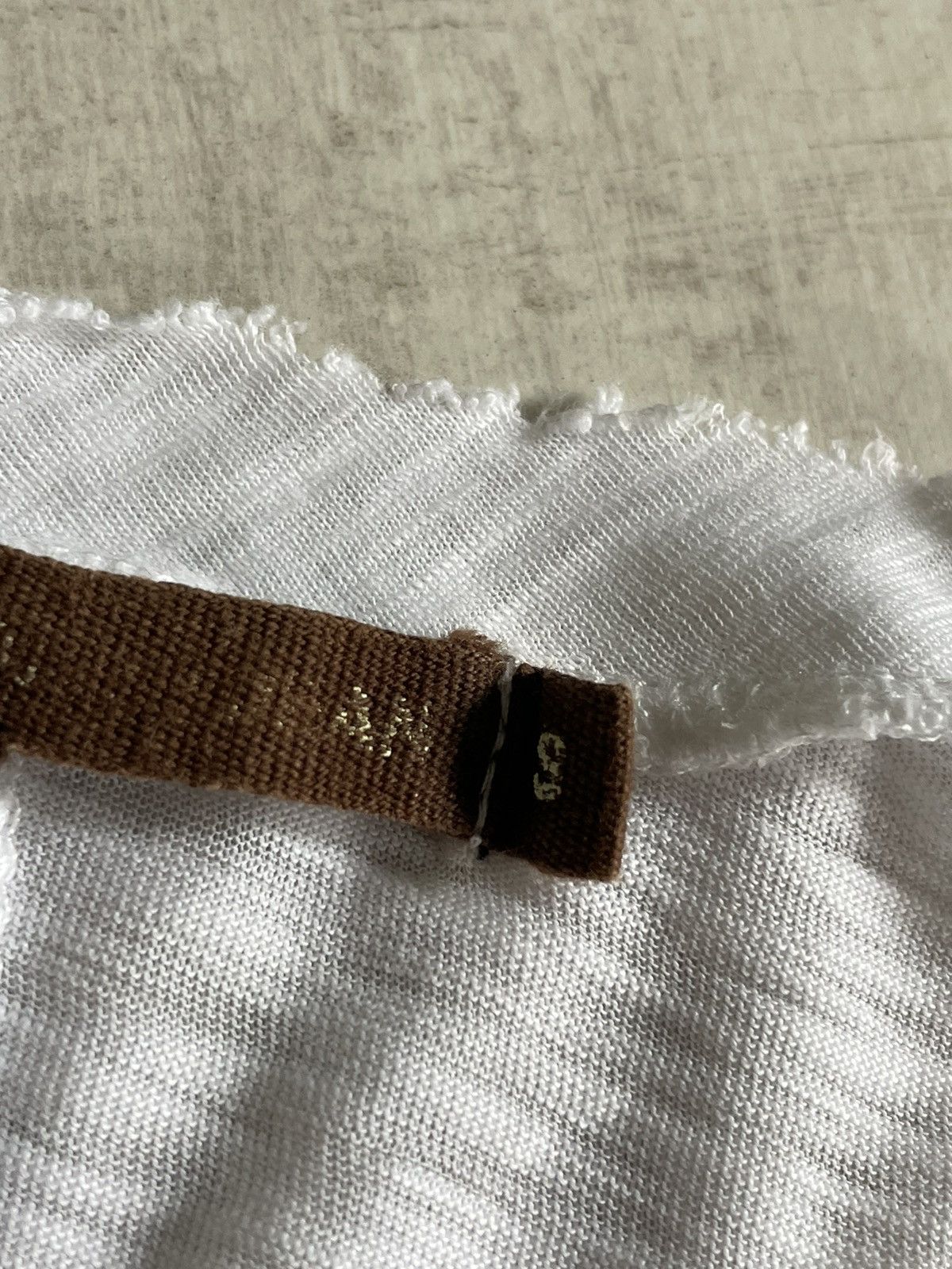 Rag & Bone Rag & Bone Distressed White Vintage T-Shirt Size M / US 6-8 / IT 42-44 - 8 Thumbnail