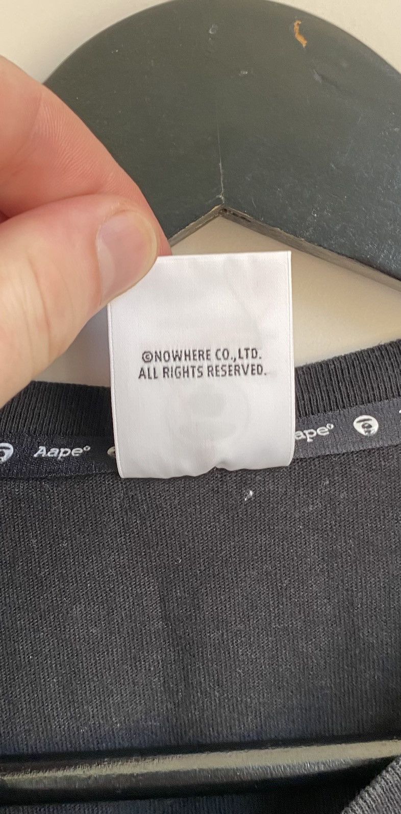 Aape A Bathing Ape Black Shirt Size US M / EU 48-50 / 2 - 3 Thumbnail