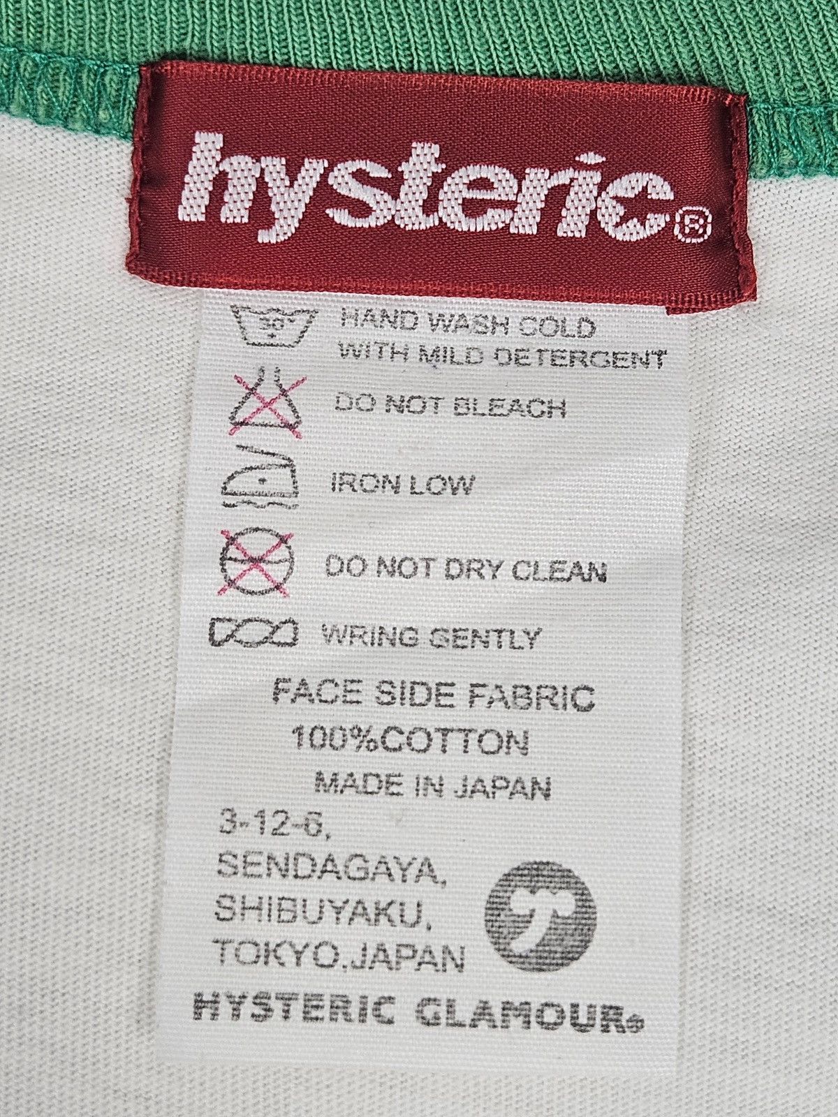 Hysteric Glamour Hysteric Glamour Sounds ringer shirt Size US M / EU 48-50 / 2 - 4 Thumbnail