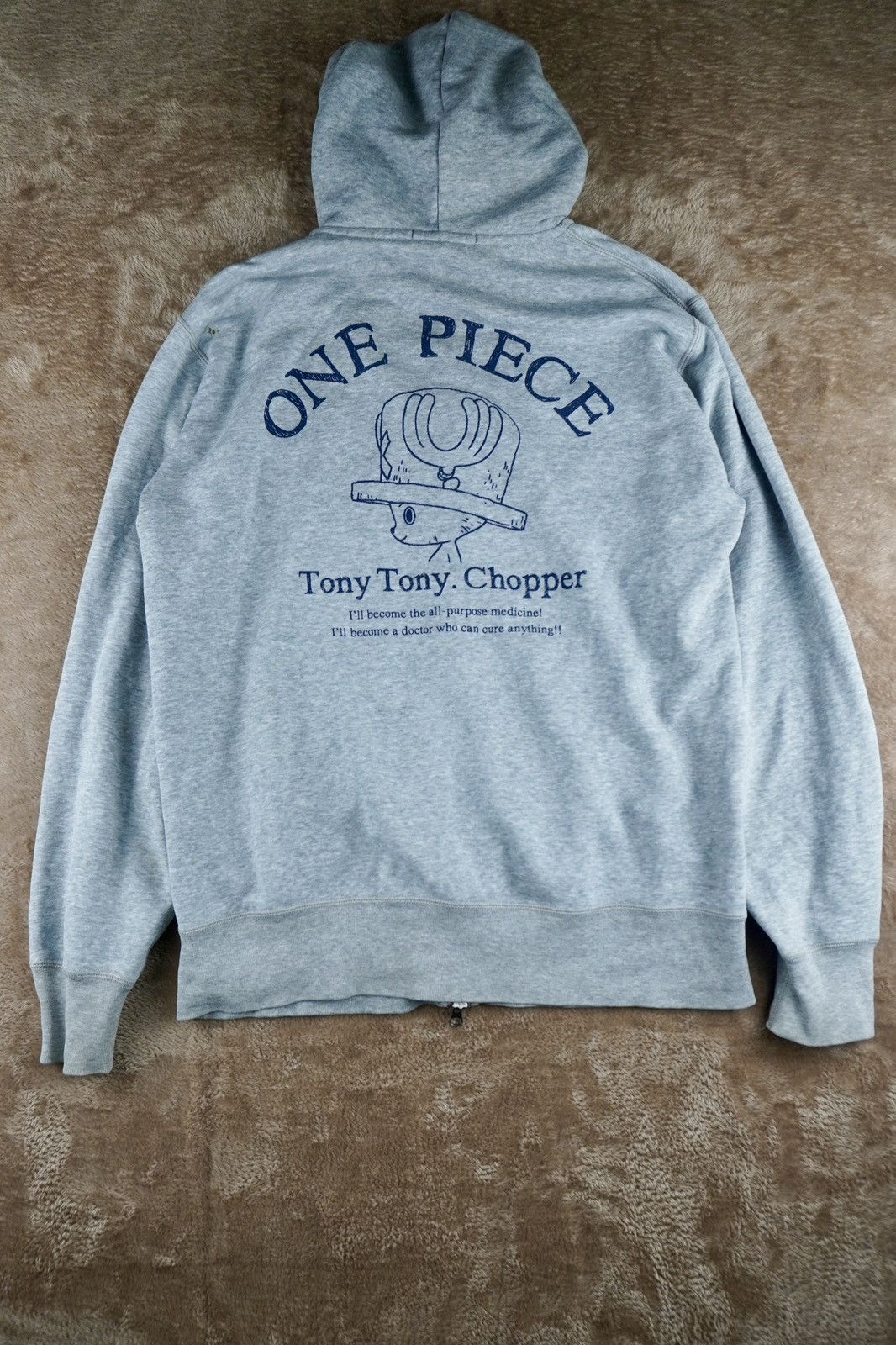One Piece One piece anime tony tony chopper hoodie full zipper cartoon Size US L / EU 52-54 / 3 - 4 Thumbnail