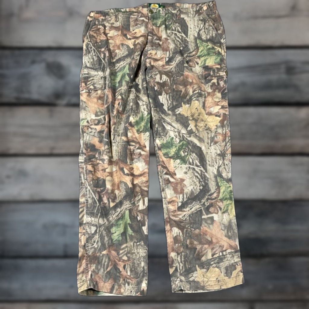 Vintage VINTAGE Cabela's Pants Cargo Camouflage Flannel 42x32 80s 90s Outdoor Nature Baggy? Size US 42 / EU 58 - 1 Thumbnail