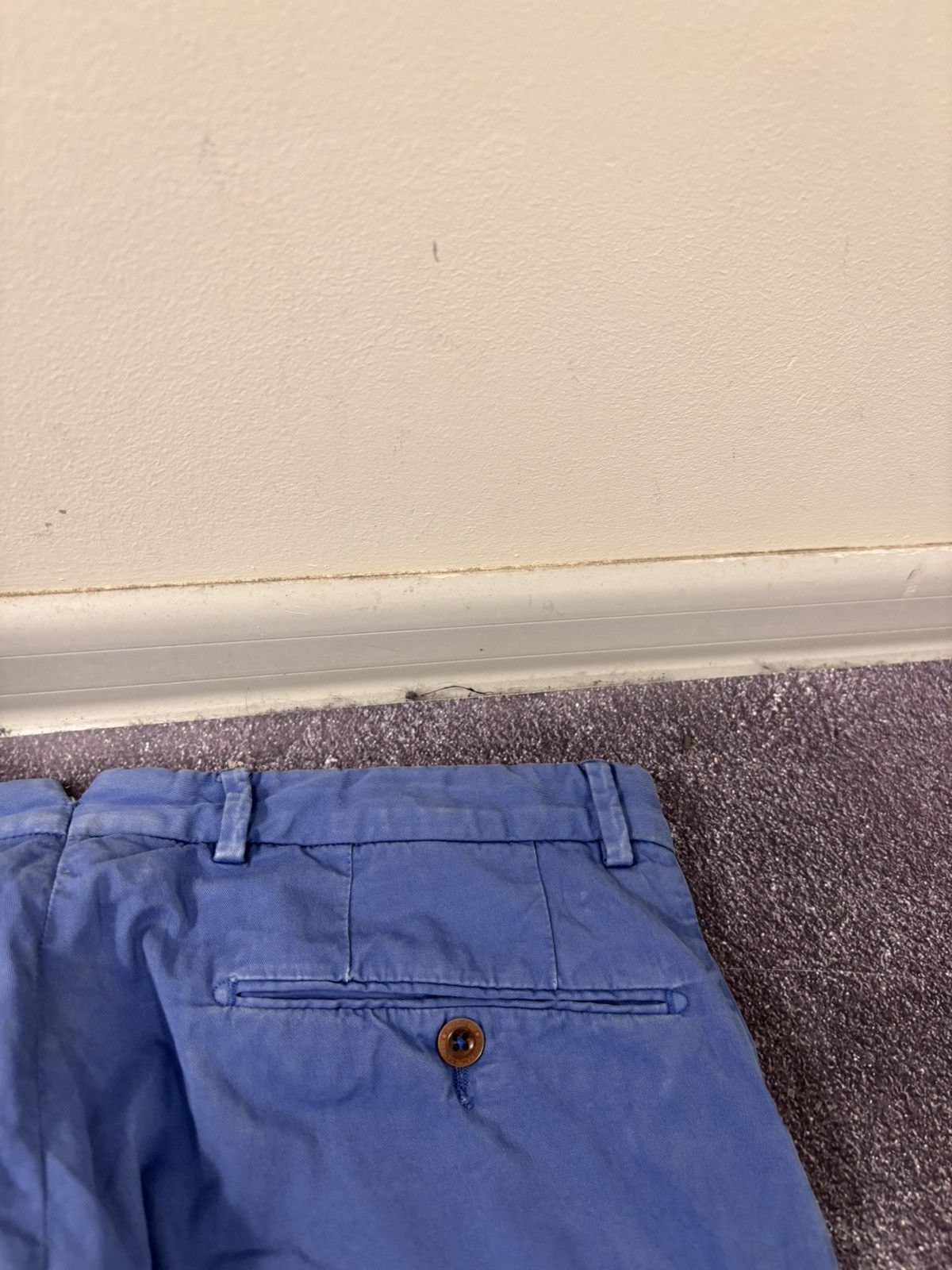 Polo Ralph Lauren Polo Ralph Lauren Men’s Blue Stretch Chino Pants Trousers Size US 31 - 20 Thumbnail