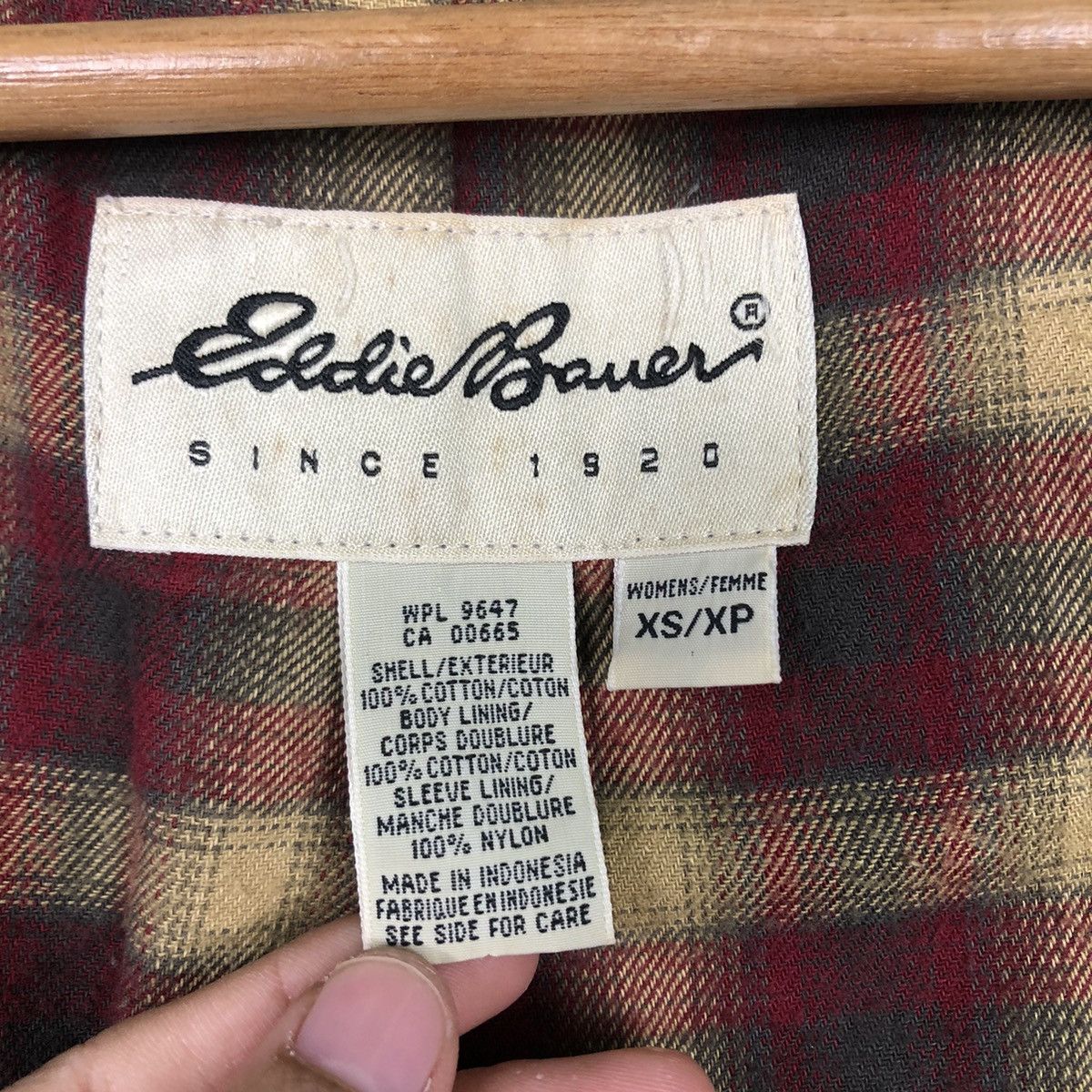 Japanese Brand Vintage Eddie Bauer Blanket Liner Coat Canvas Ranchwear Size US XS / EU 42 / 0 - 20 Thumbnail