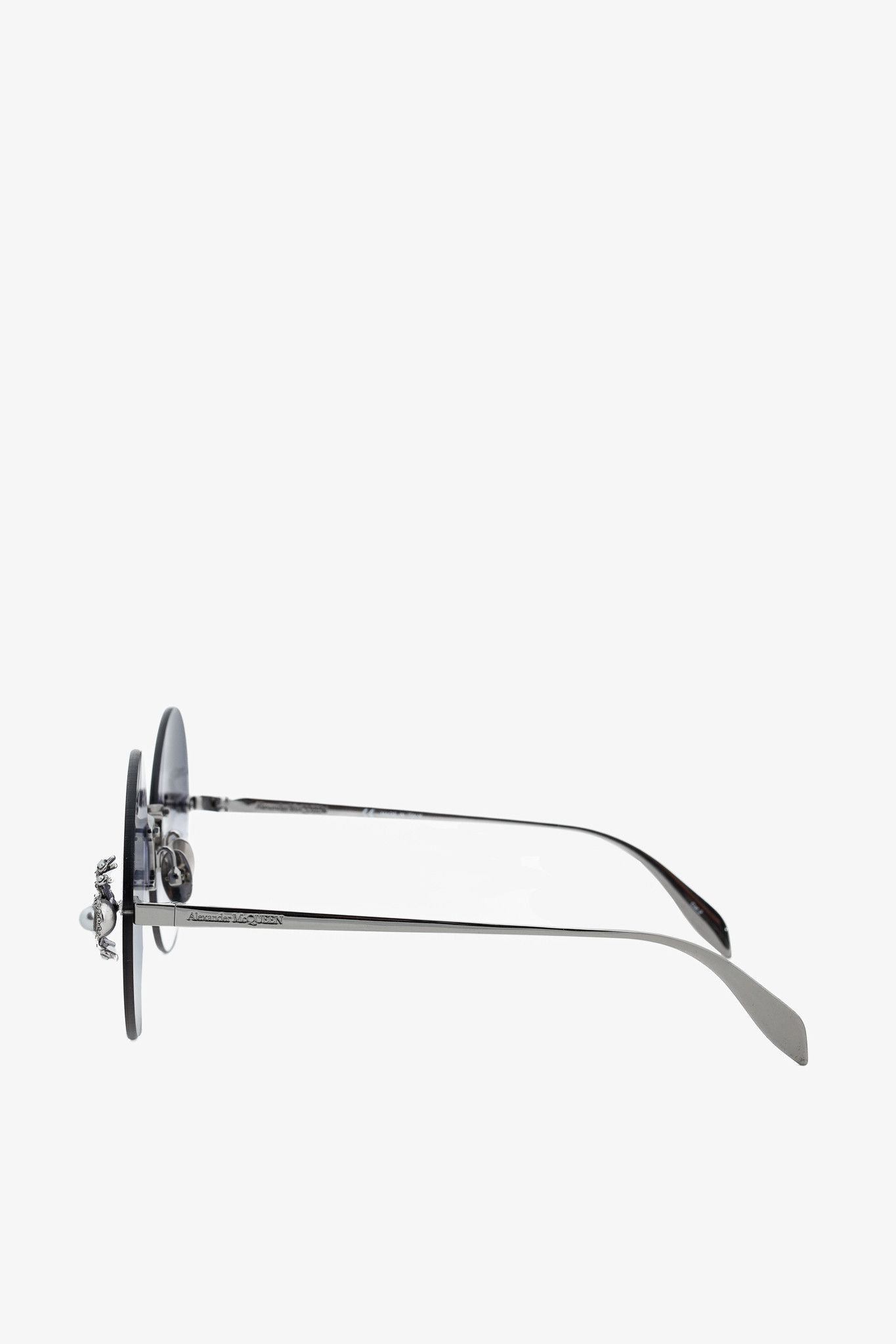 Alexander McQueen Alexander McQueen AM0207S Spider-Embellished Sunglasses Size ONE SIZE - 3 Thumbnail