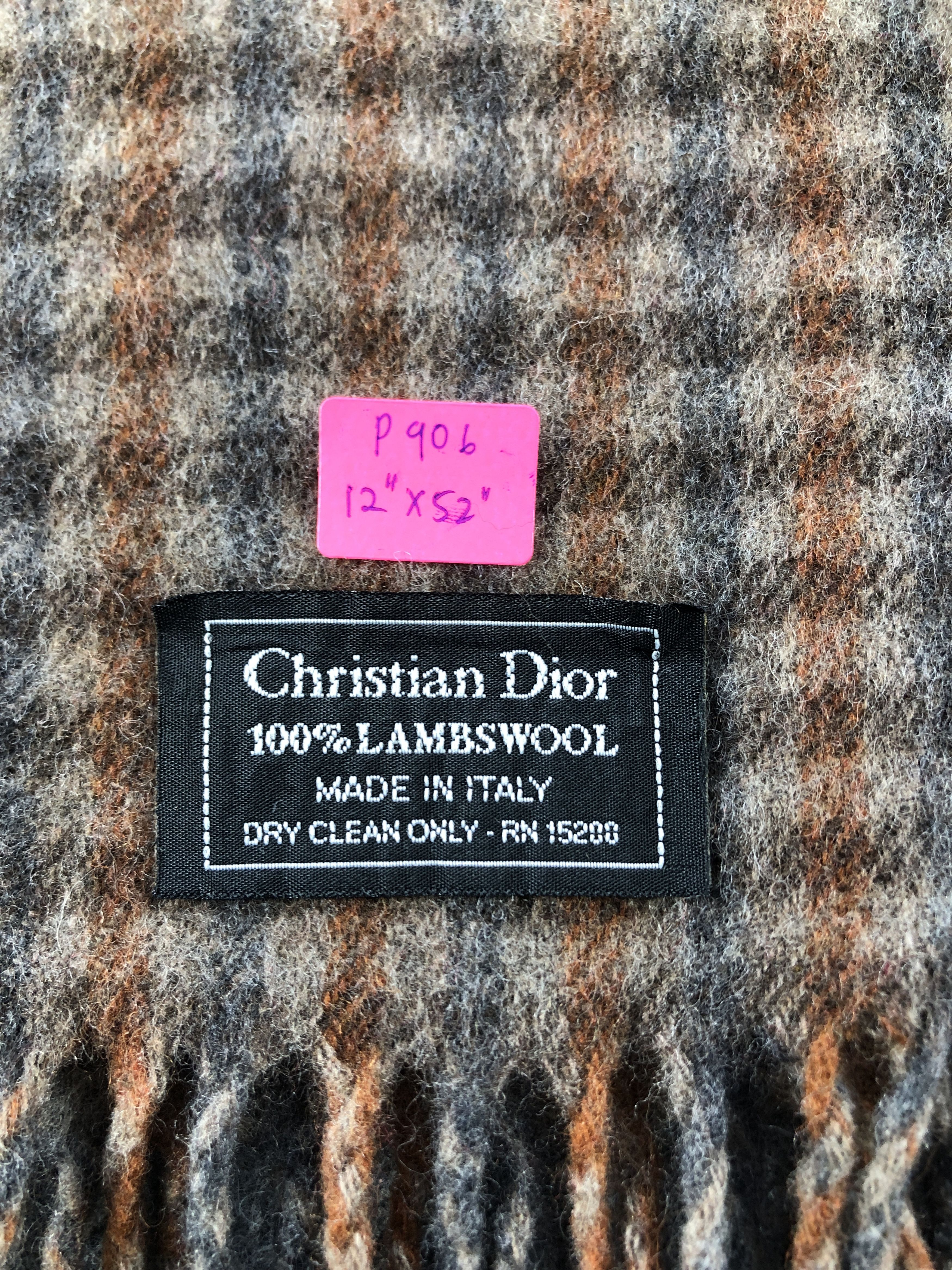 Vintage Christian Dior Scarf / Muffler / Neckwear P906 Size ONE SIZE - 5 Thumbnail