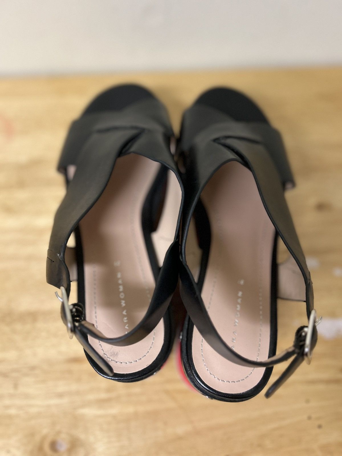 Zara Women’s Studded platform sandals 6.5(37) Size US 6.5 / IT 36.5 - 6 Thumbnail