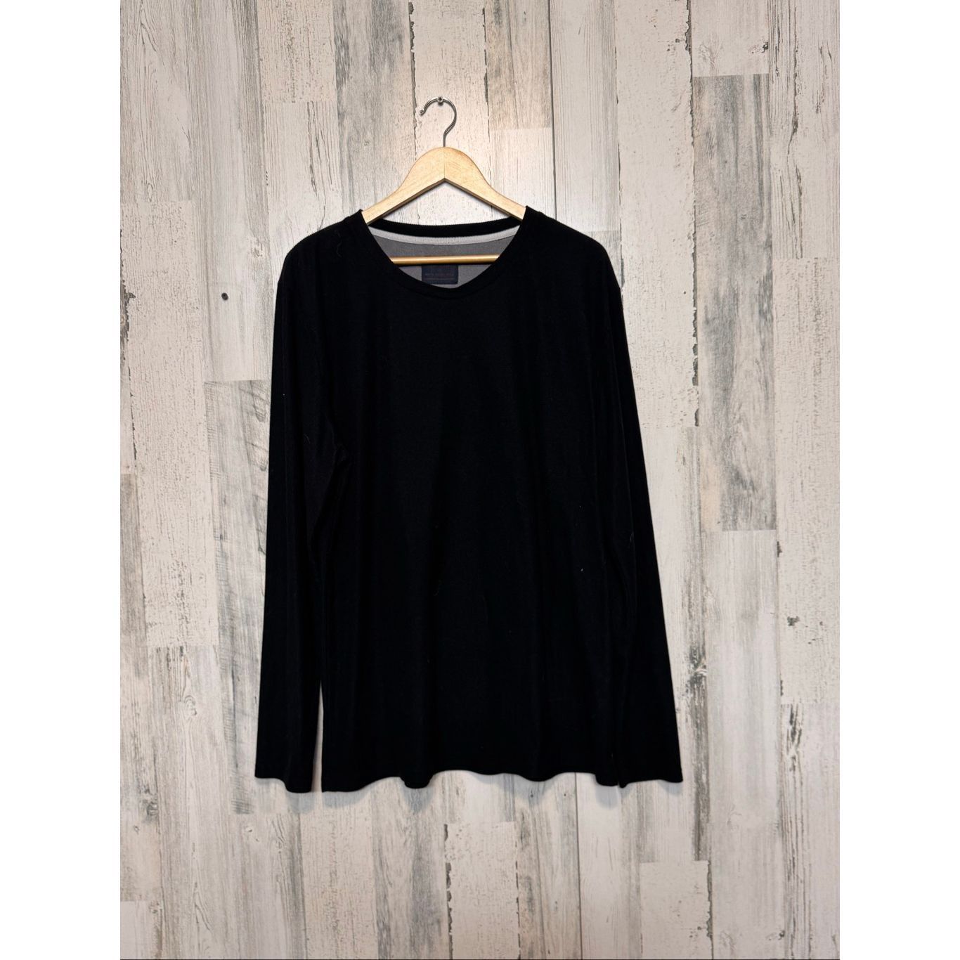 Nomad NOMAD Black Long Sleeve Shirt Men’s 2XL – Minimalist Basic T Size US XXL / EU 58 / 5 - 1 Thumbnail