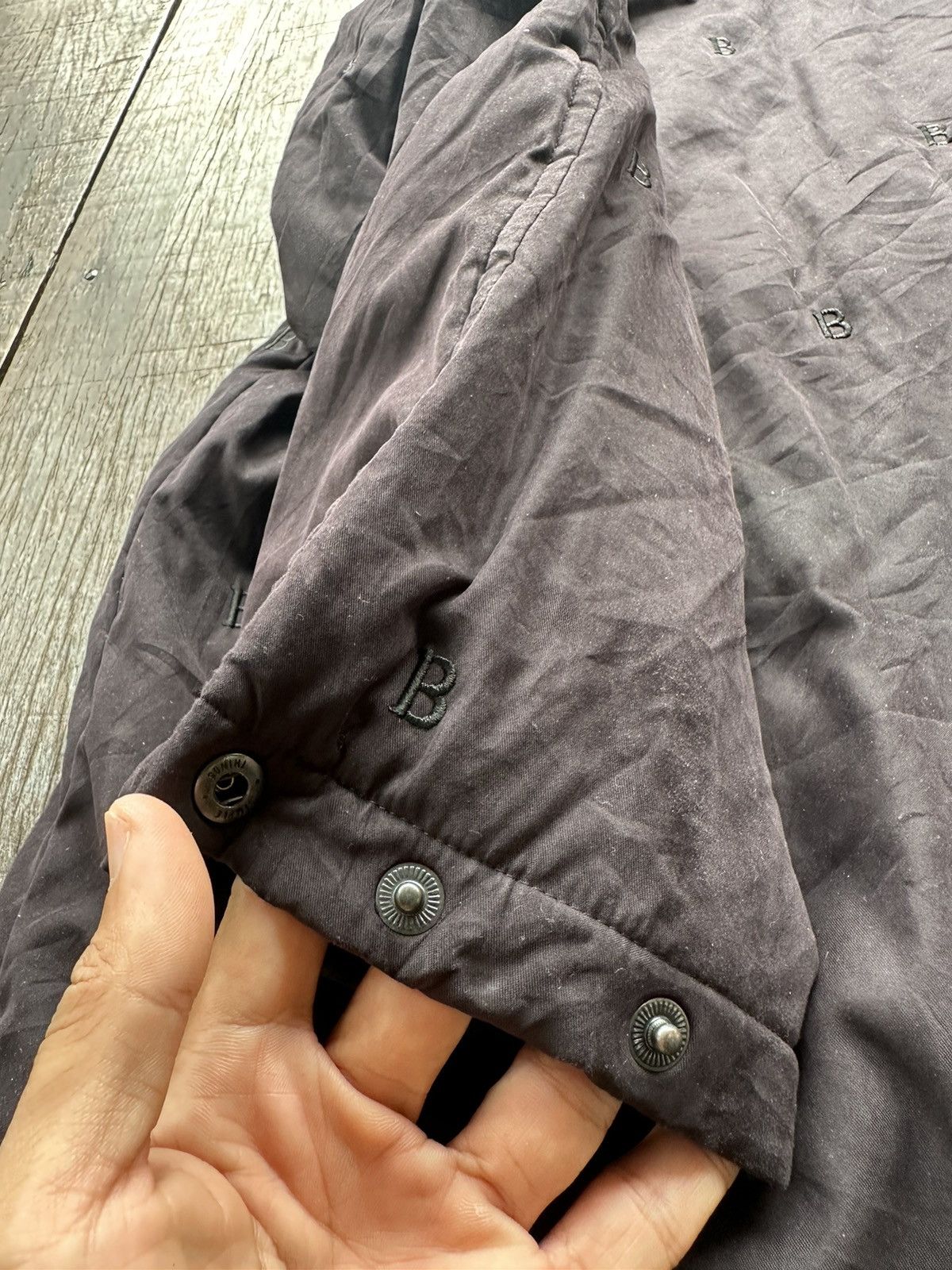 Burberry Burberry long jacket rare design Size US L / EU 52-54 / 3 - 8 Thumbnail