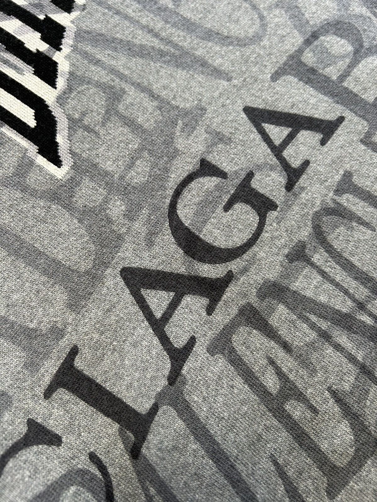 Balenciaga 2019 All-Over Logo Knit Size US S / EU 44-46 / 1 - 4 Thumbnail