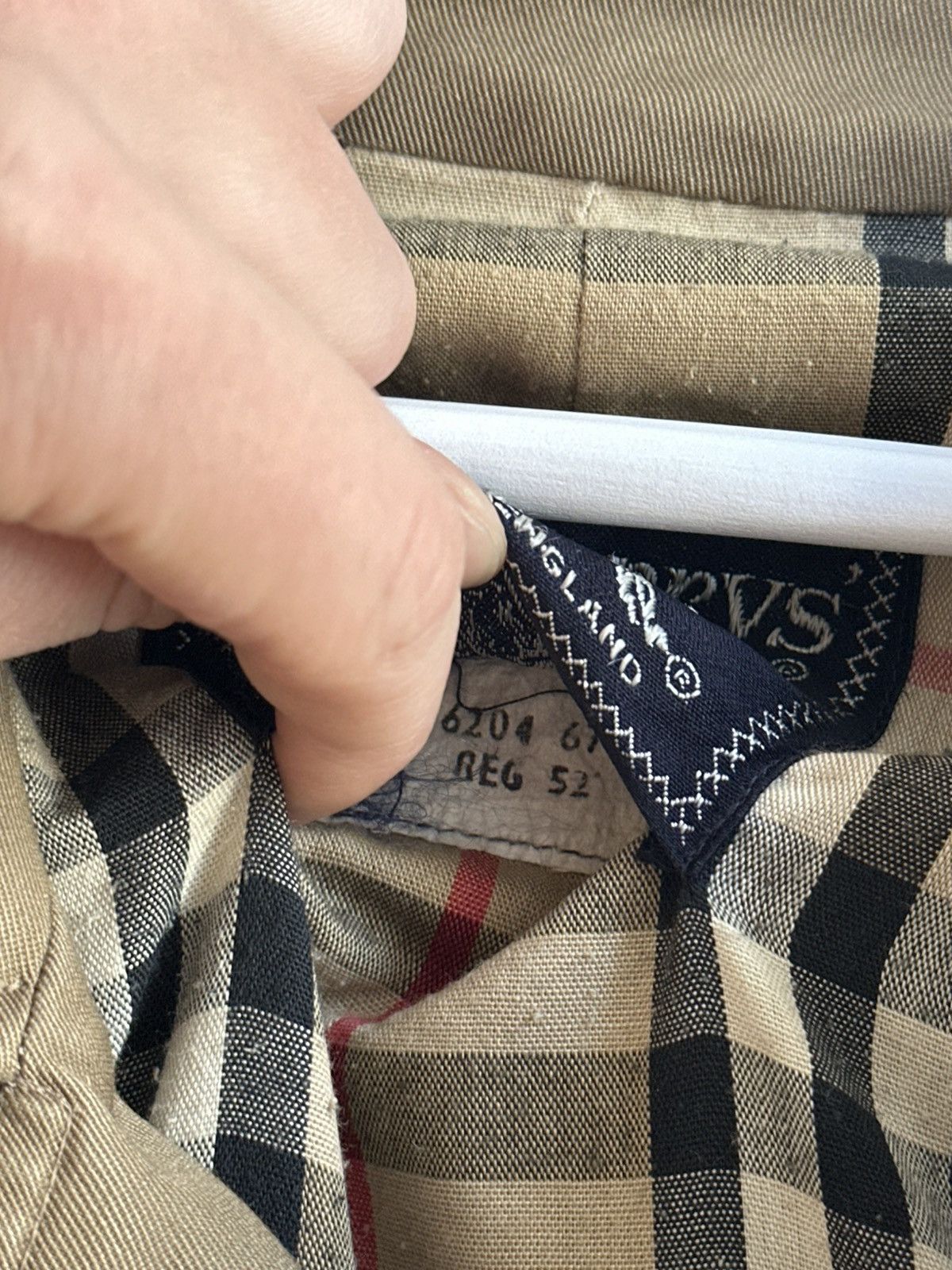 Burberry Burberry Vintage 90s Men's Luxury Old Money Long Trench Coat Size US L / EU 52-54 / 3 - 4 Thumbnail