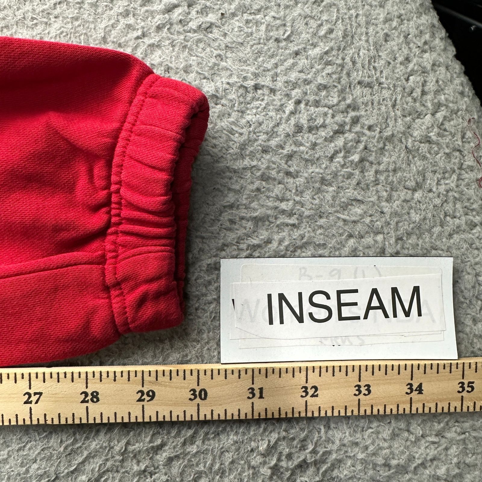 Nike Nike Sweatpants Jogger Club Fleece Logo Graphic Red Small Size US 32 / EU 48 - 5 Thumbnail