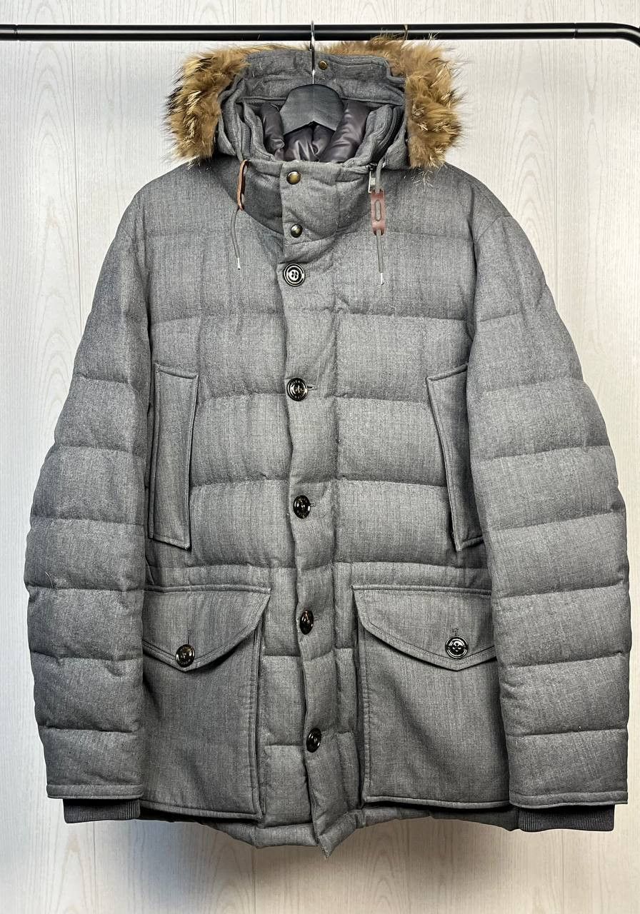 Moncler Moncler Rethel wool puffer parka jacket Size US L / EU 52-54 / 3 - 1 Thumbnail