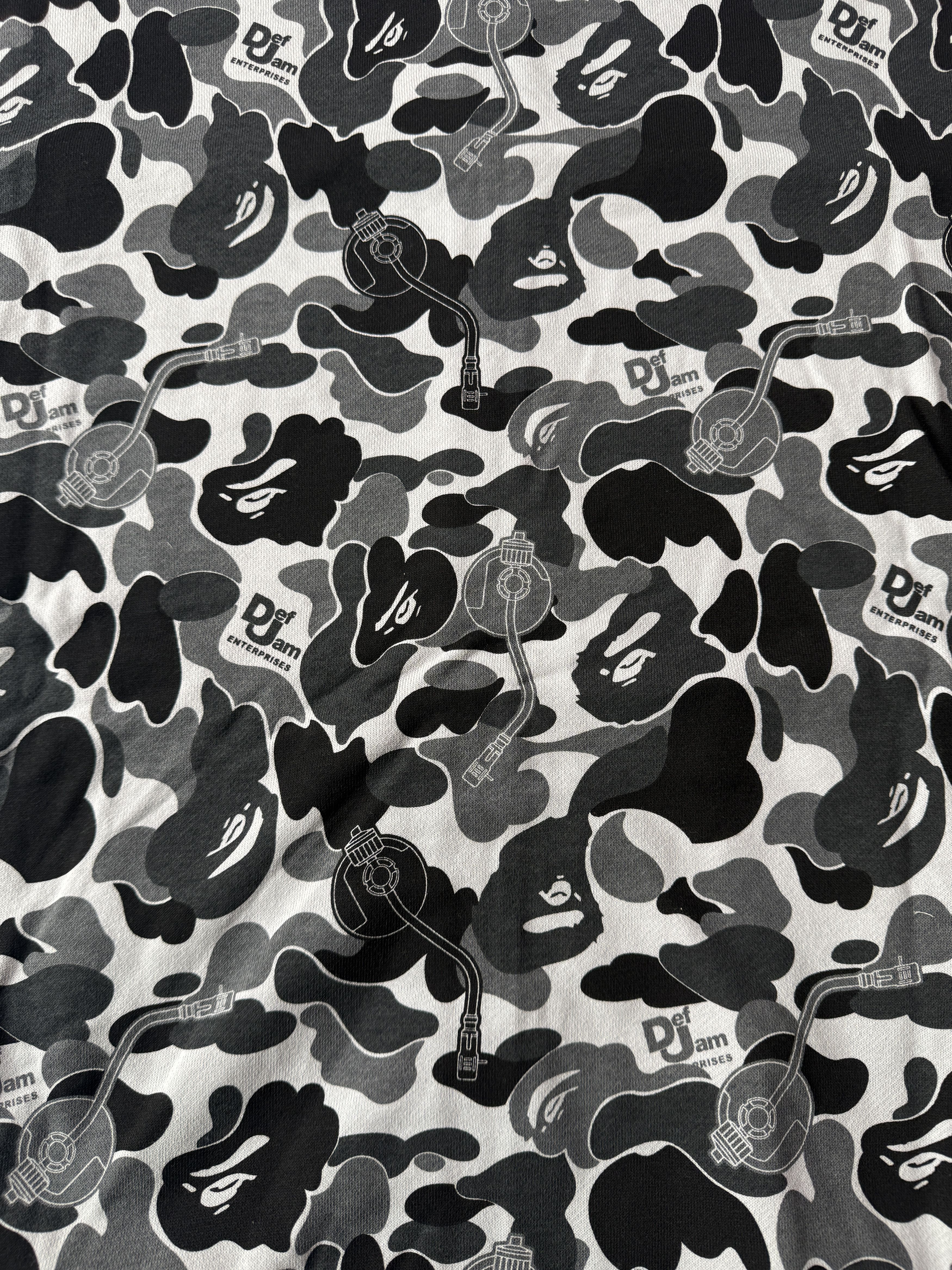 Bape BAPE X DEF JAM CAMO SHARK RELAXED FIT FULL ZIP HOODIE Size US L / EU 52-54 / 3 - 8 Thumbnail
