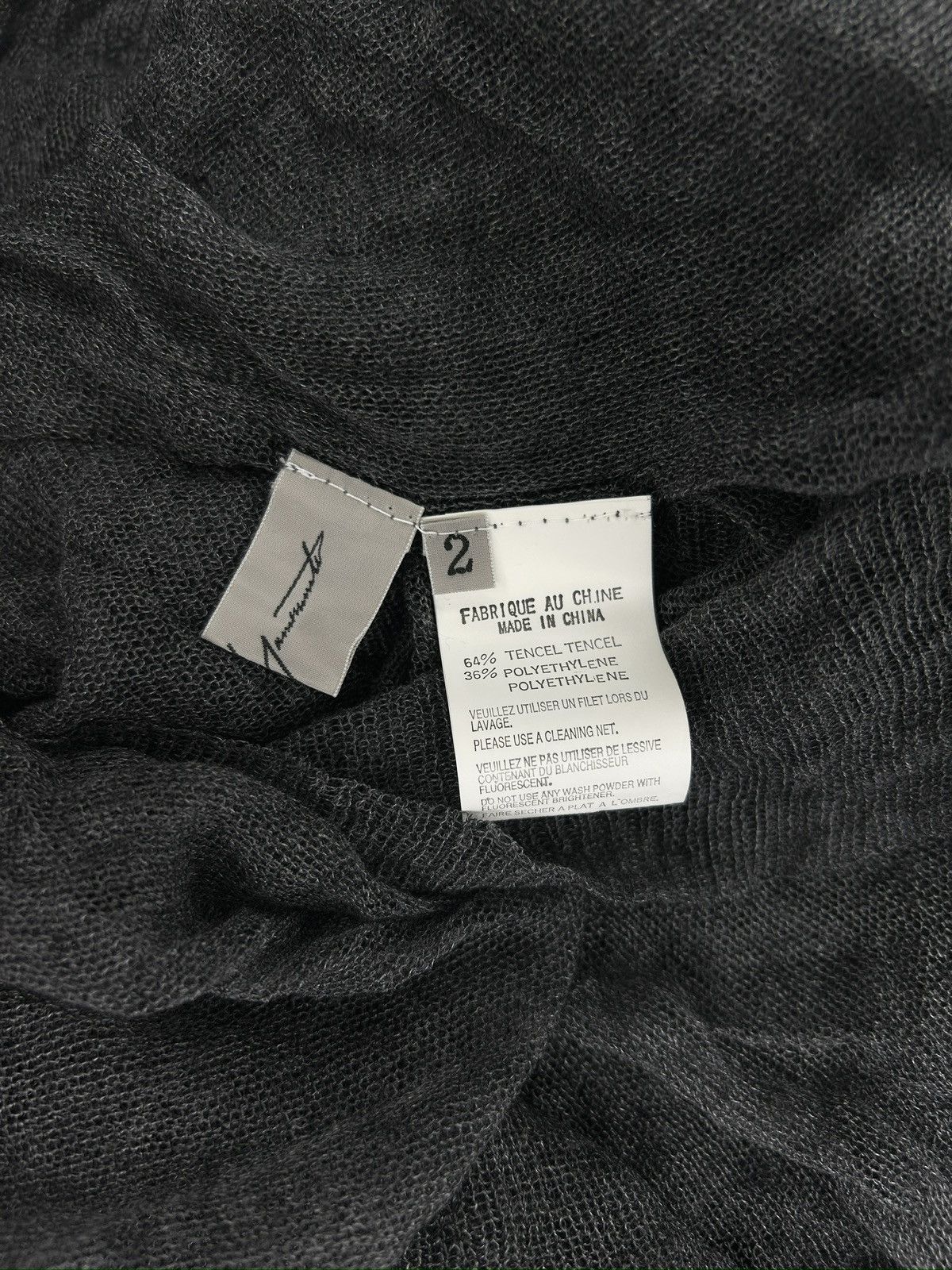 Yohji Yamamoto YYPF S/S 08 Tincel Sweater Size M / US 6-8 / IT 42-44 - 7 Thumbnail