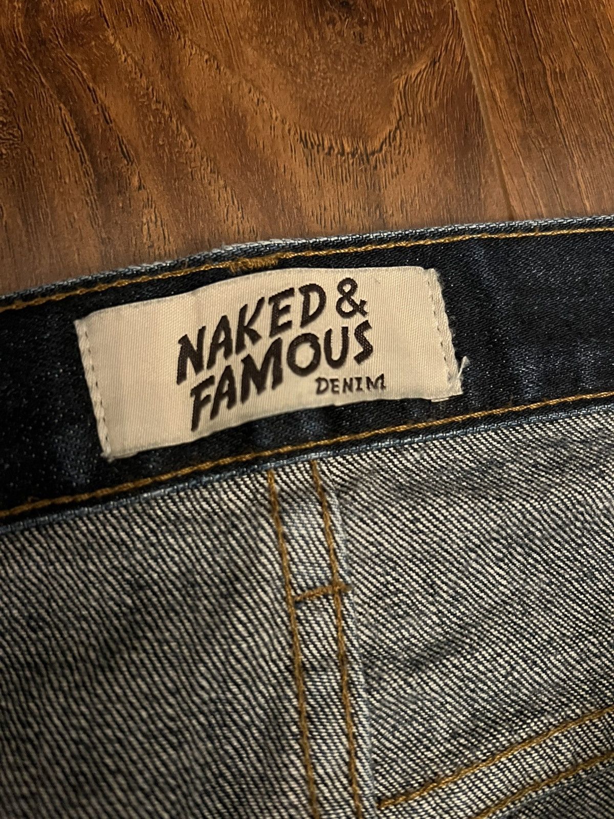 Naked & Famous Naked & Famous OTR Nightshade Stretch Selvedge Jeans Size US 38 / EU 54 - 10 Thumbnail