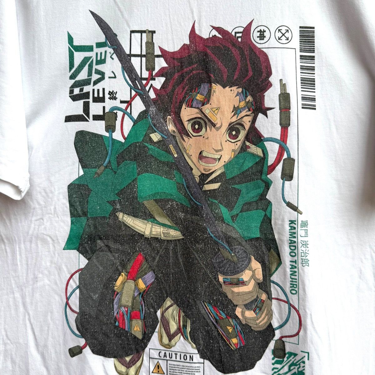 Anime × Japanese Brand Vintage Kamado Tanjiro Demon Slayer Anime T-shirt Size US XL / EU 56 / 4 - 3 Thumbnail